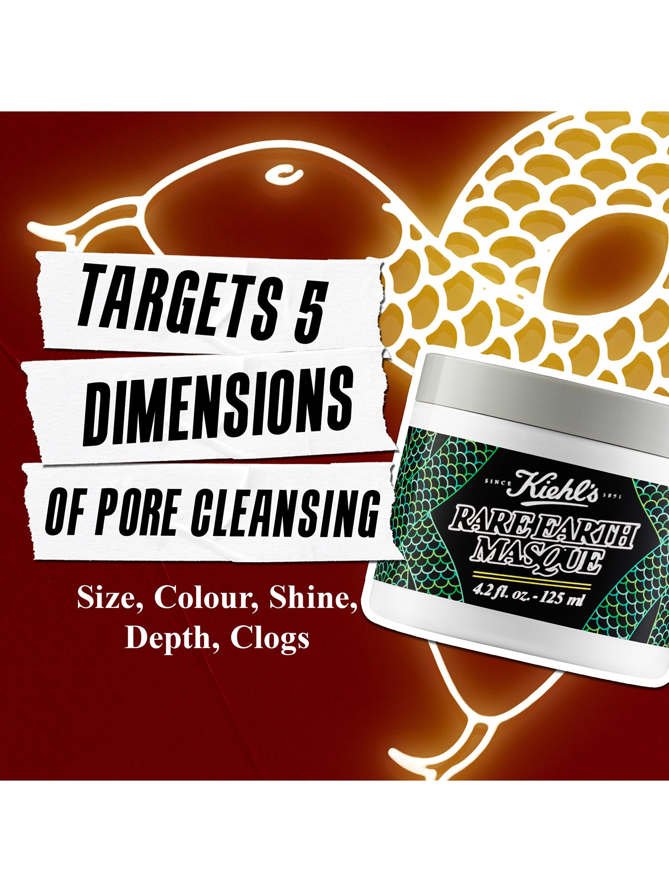 Rare Earth Deep Pore Cleansing Mask 125ml