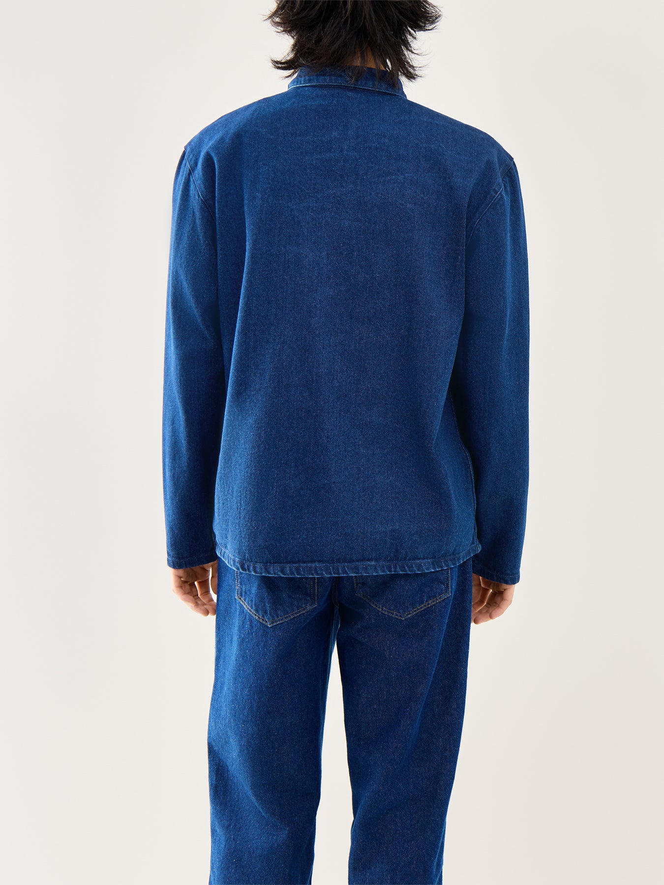 Denim Script Popover Indigo