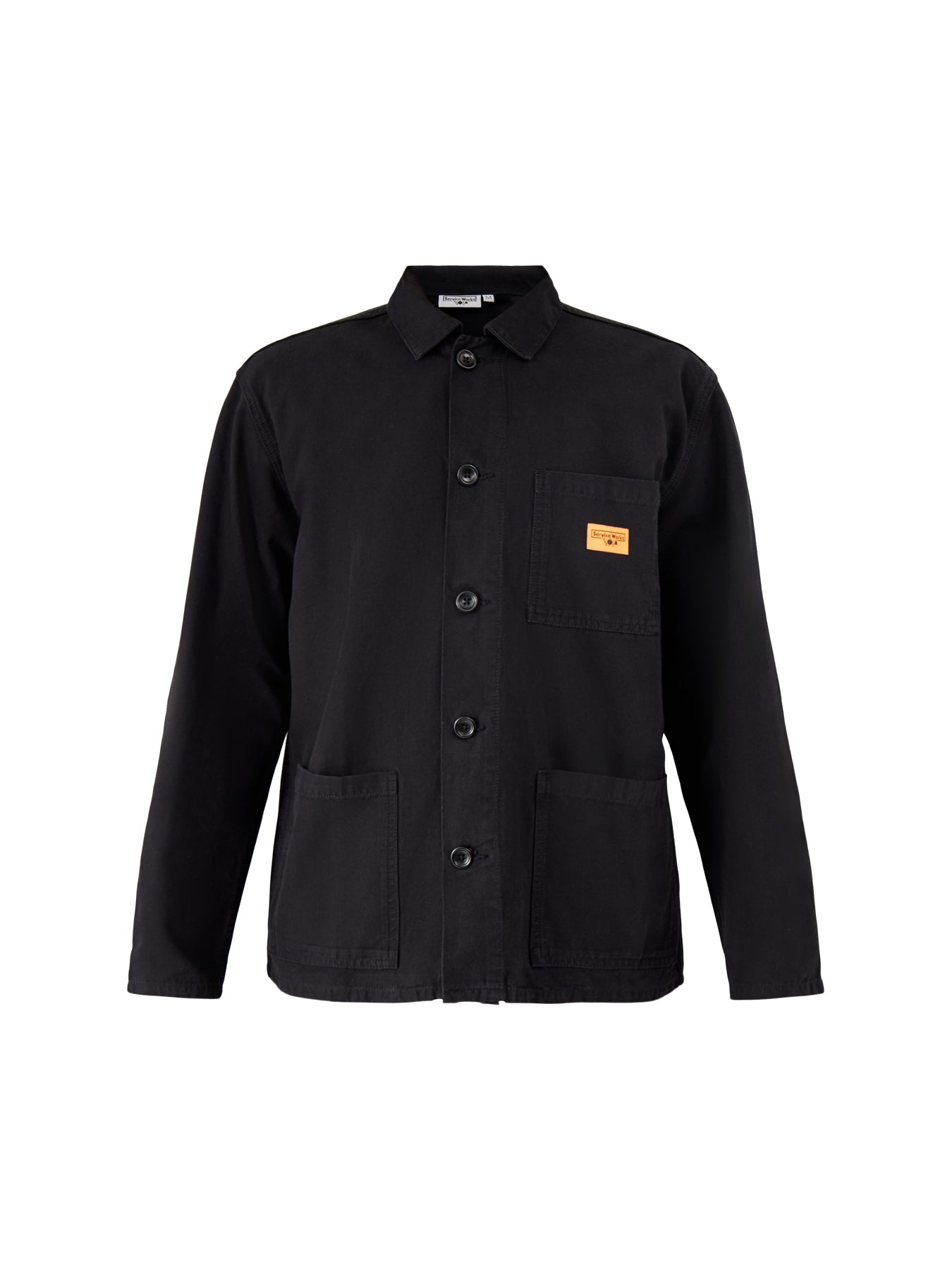 Canvas Chore Shirt Black