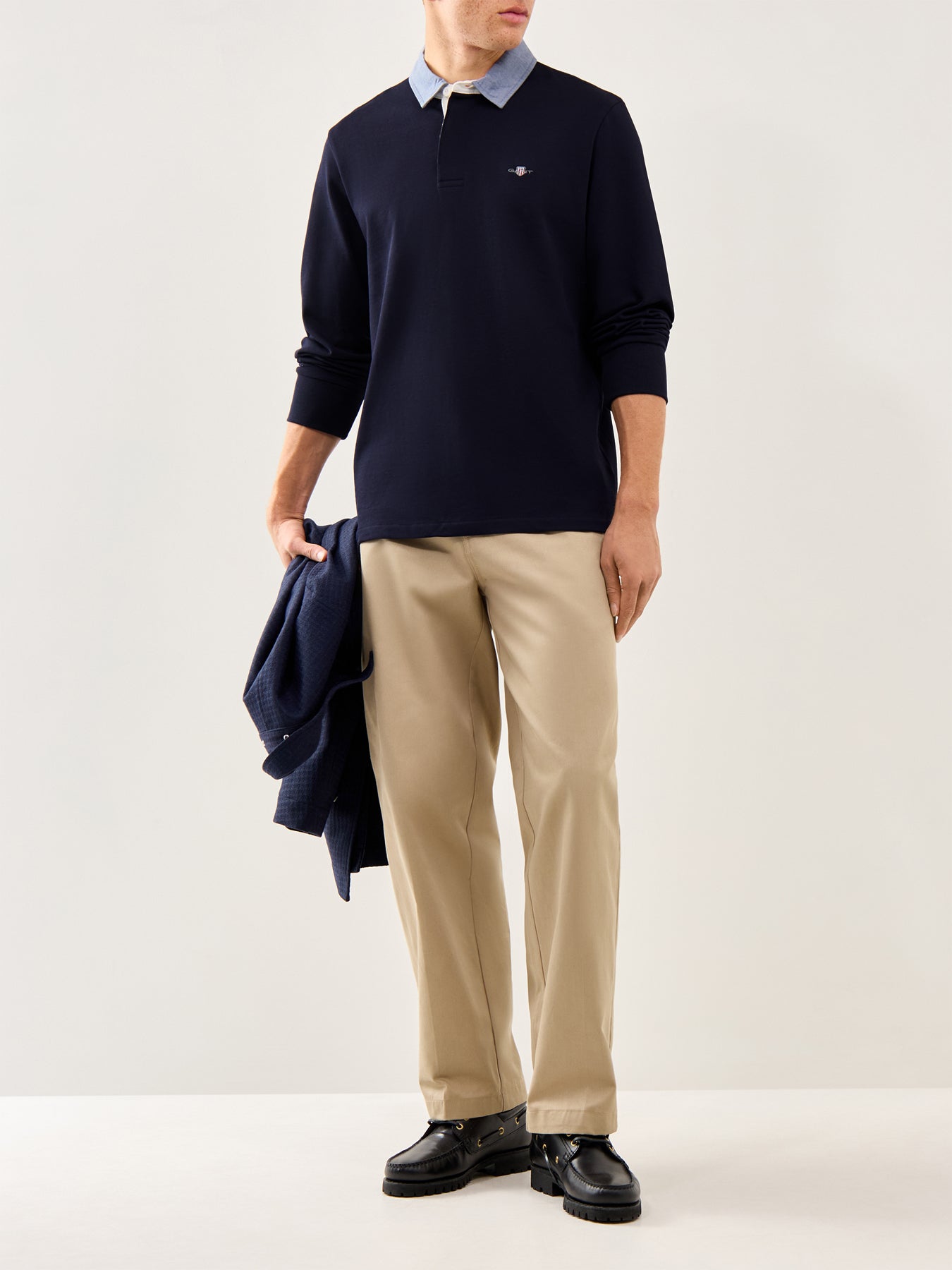 Chambray Heavy Rugger Evening Blue