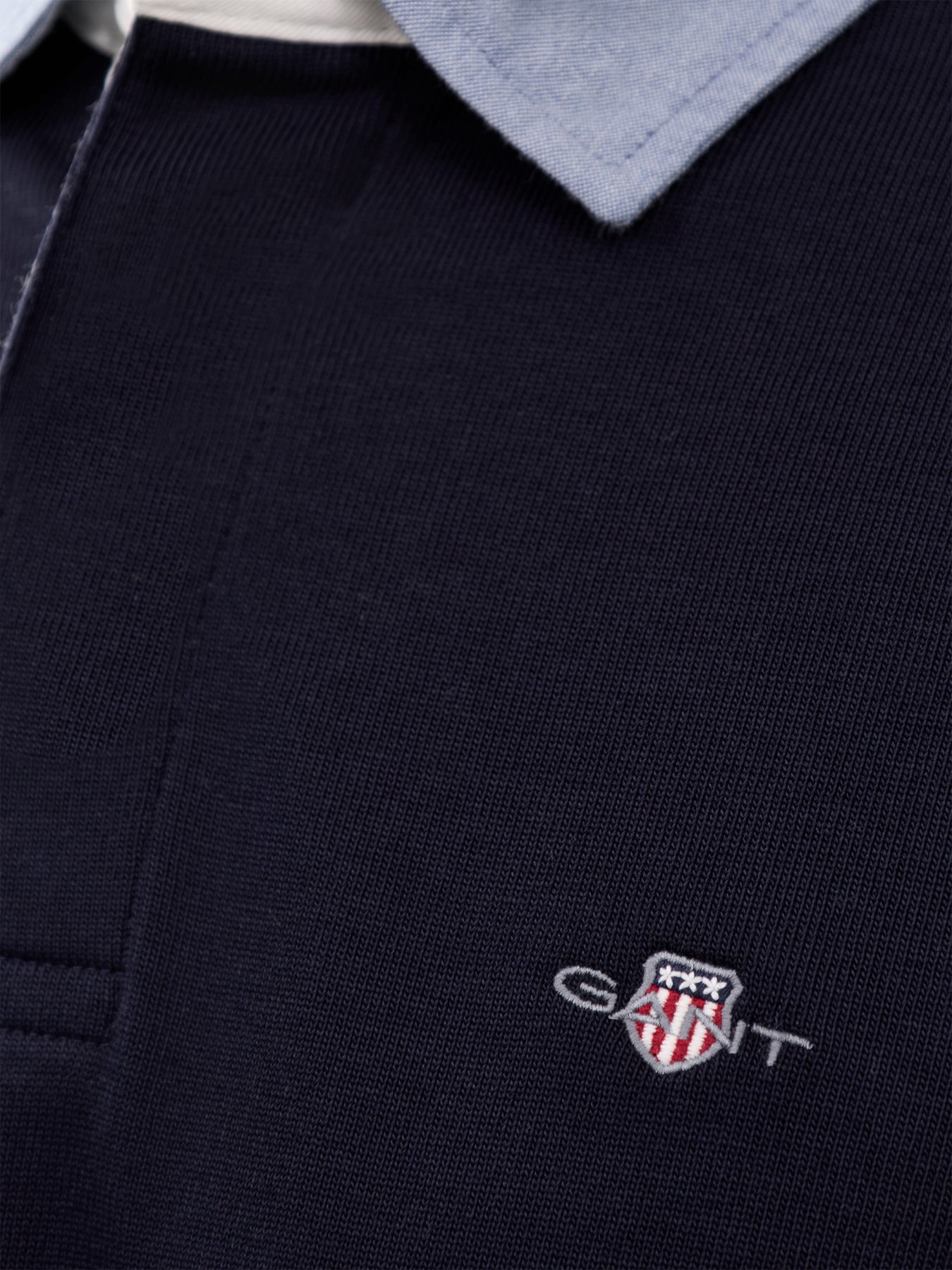 Chambray Heavy Rugger Evening Blue