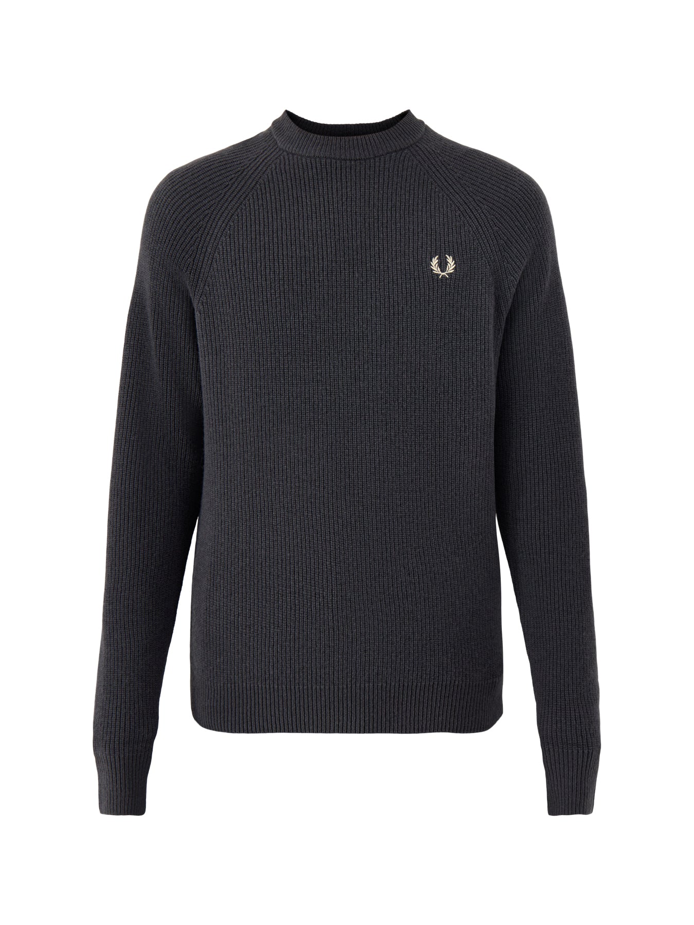 Lambswool Raglan Jumper Grey