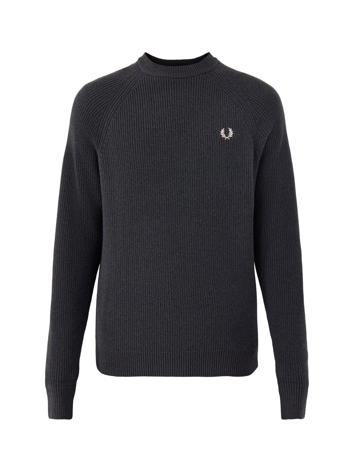 Lambswool Raglan Jumper Grey