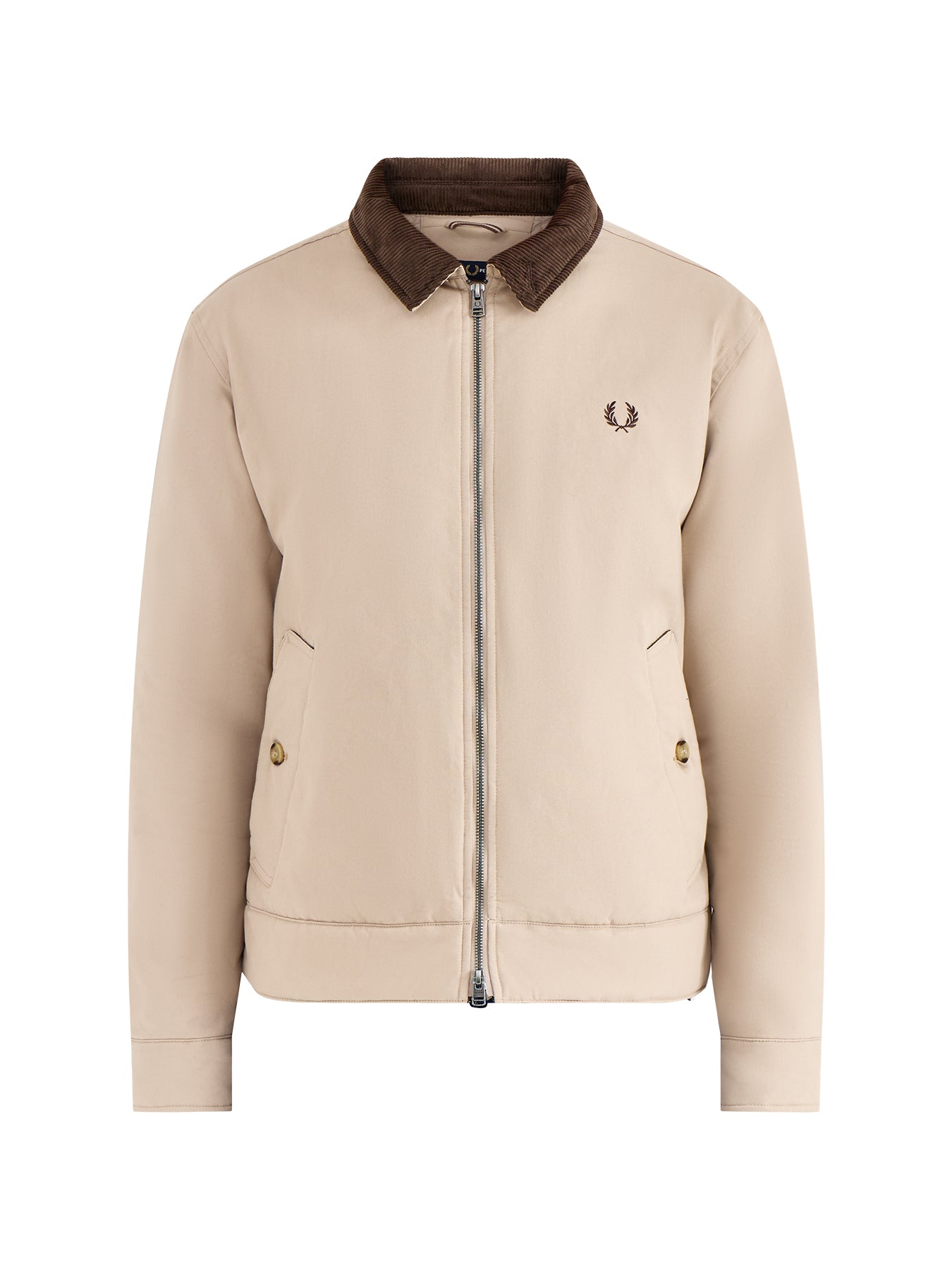 Cotton Caban Jacket Beige