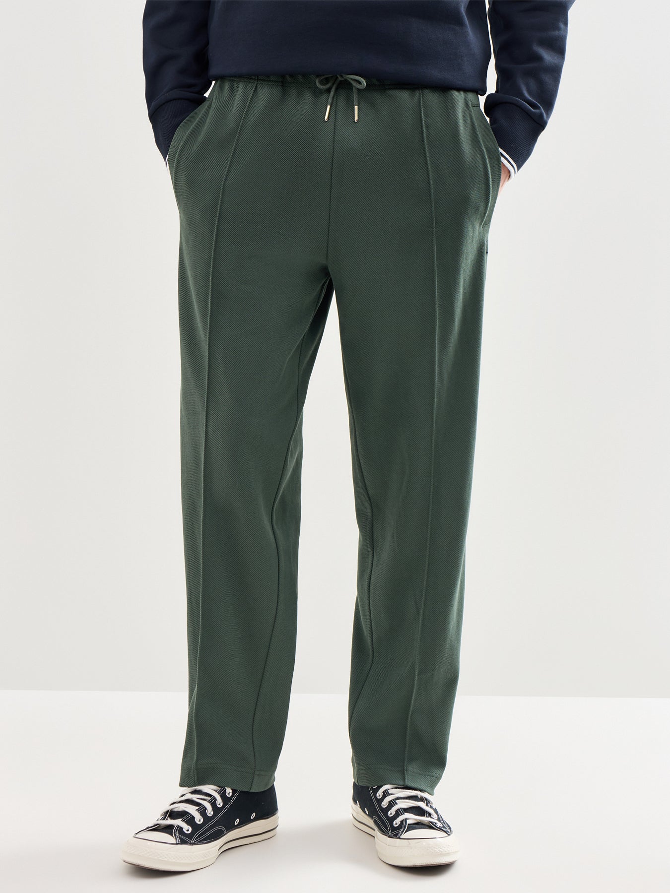Dash Taped Track Pants Olive