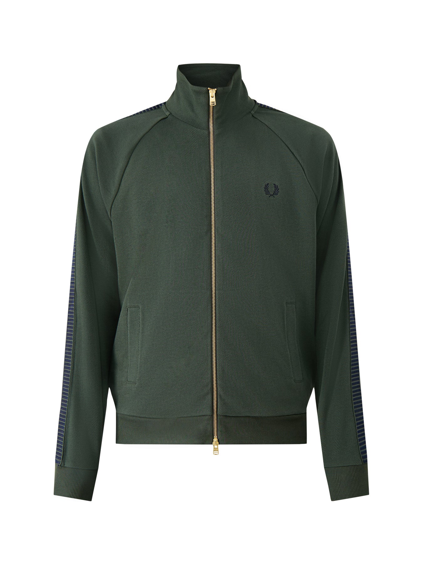 Dash Taped Track Jacket Green