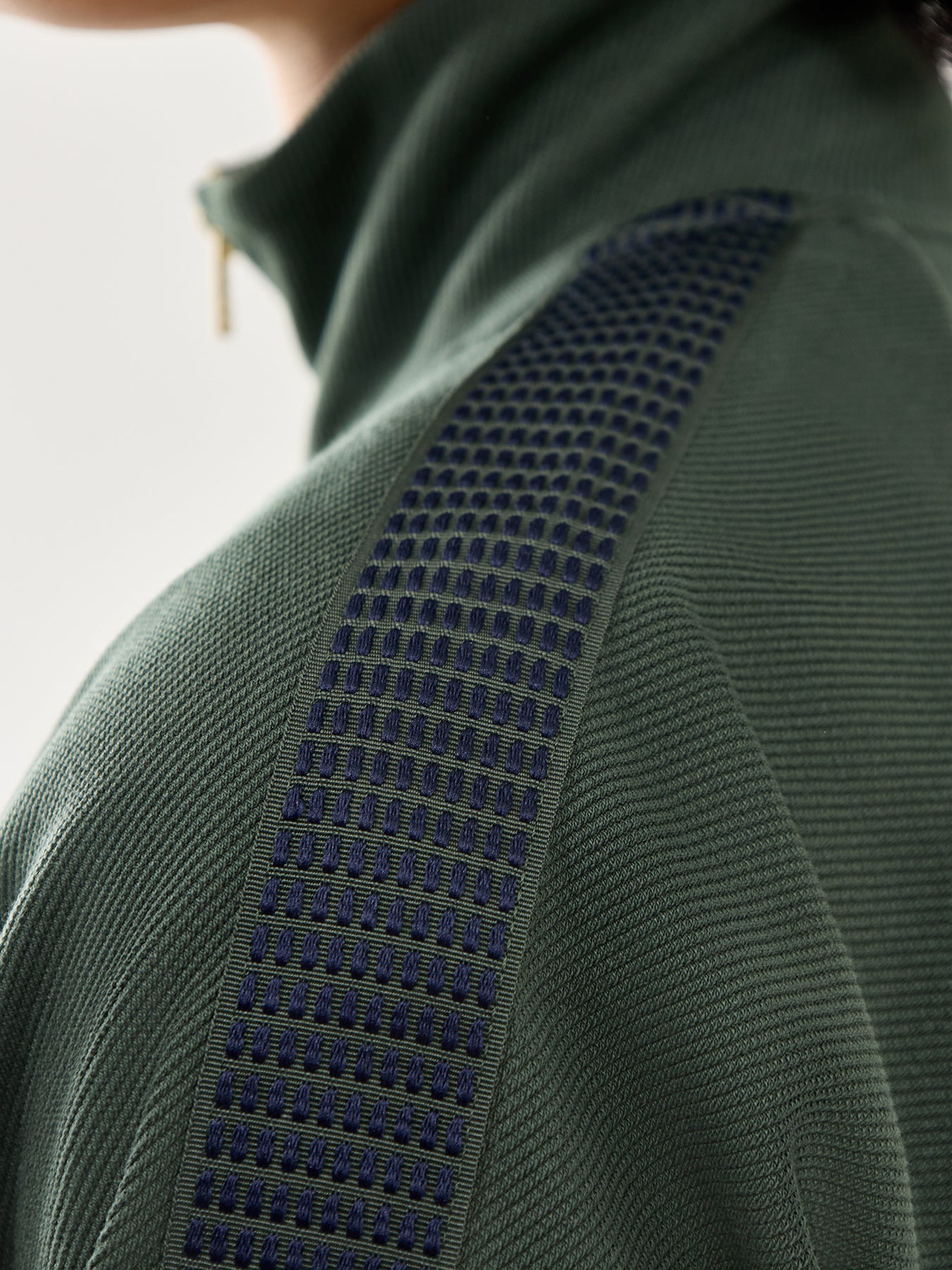 Dash Taped Track Jacket Green