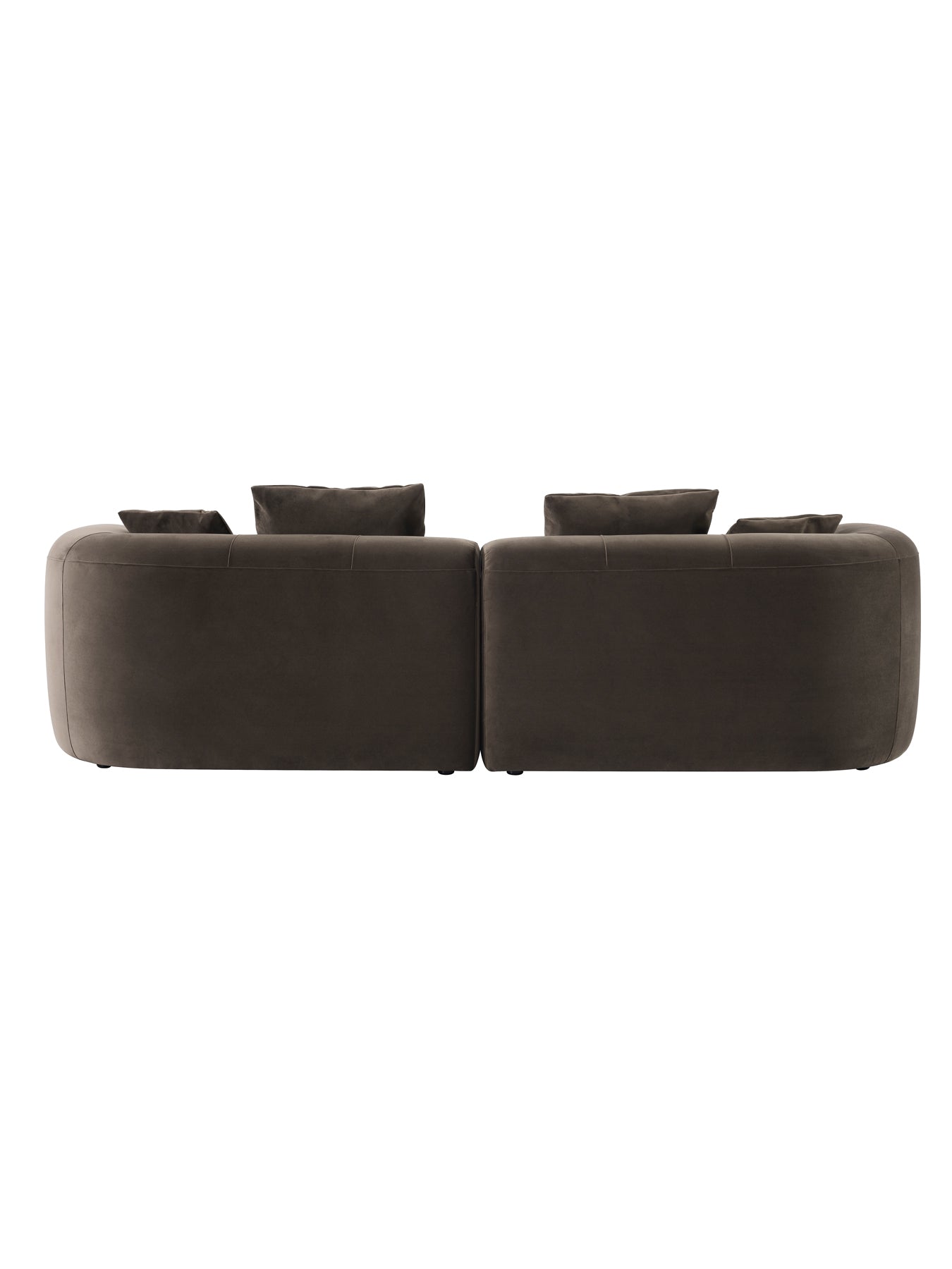 Wicklow Sofa In Brown Velvet
