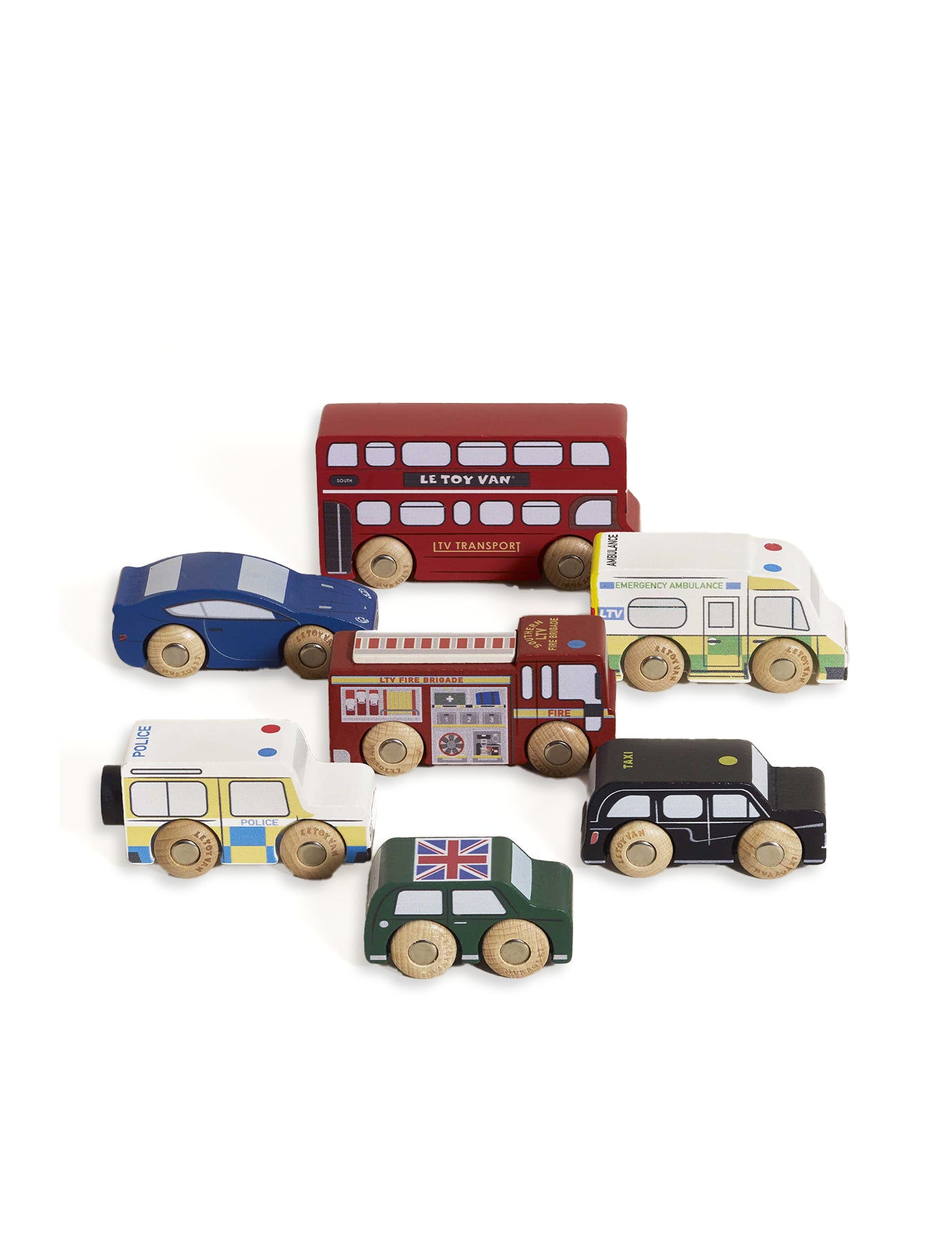 London Vehicles Toy Set
