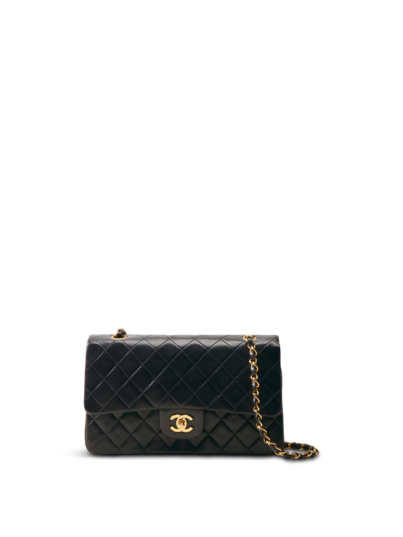 Vintage Chanel 2.55 Reissue 10-Inch Bag Black
