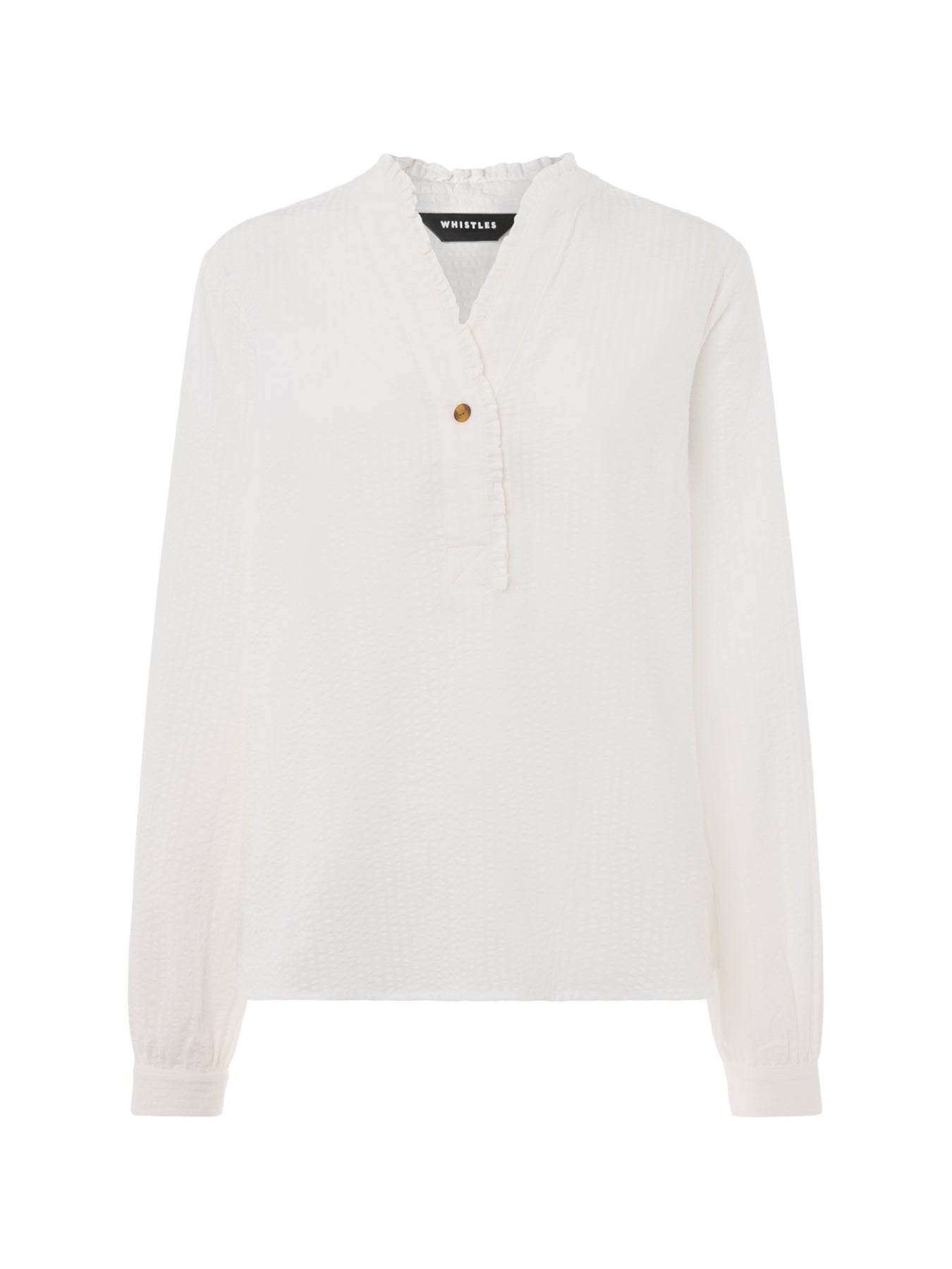 Textured Frill Shirt