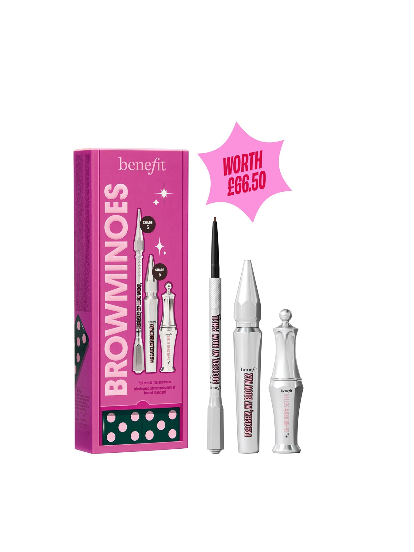 BROWminoes 5 Eyebrow Gift Set