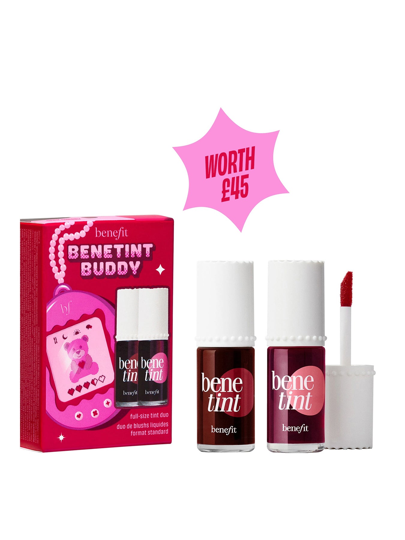 Benetint Buddy Cheek & Lip Stain Duo