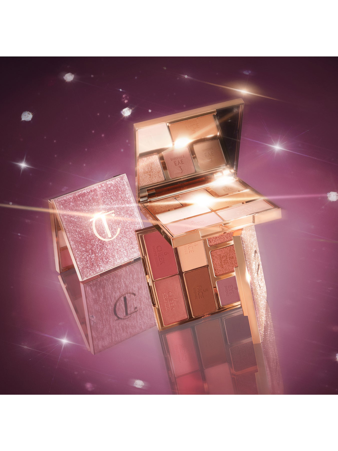 The Instant Look in a Palette Hollywood Reds