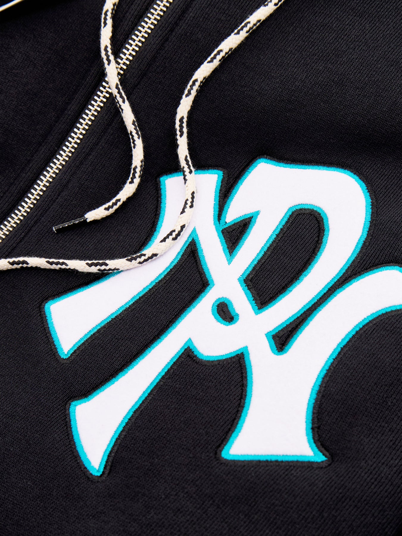 NYP Premium Zip Hoodie Black