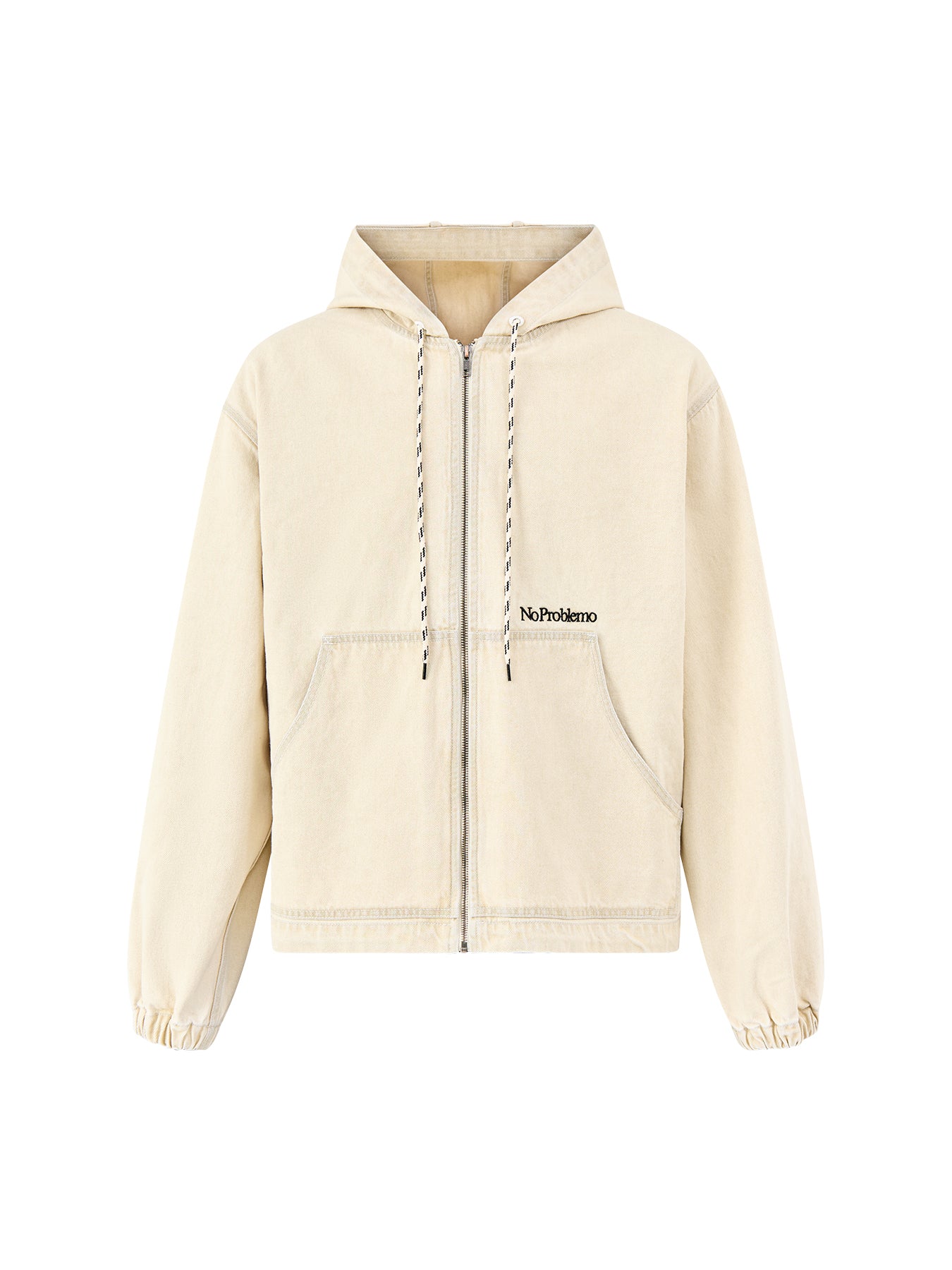 Workwear Denim Jacket Beige