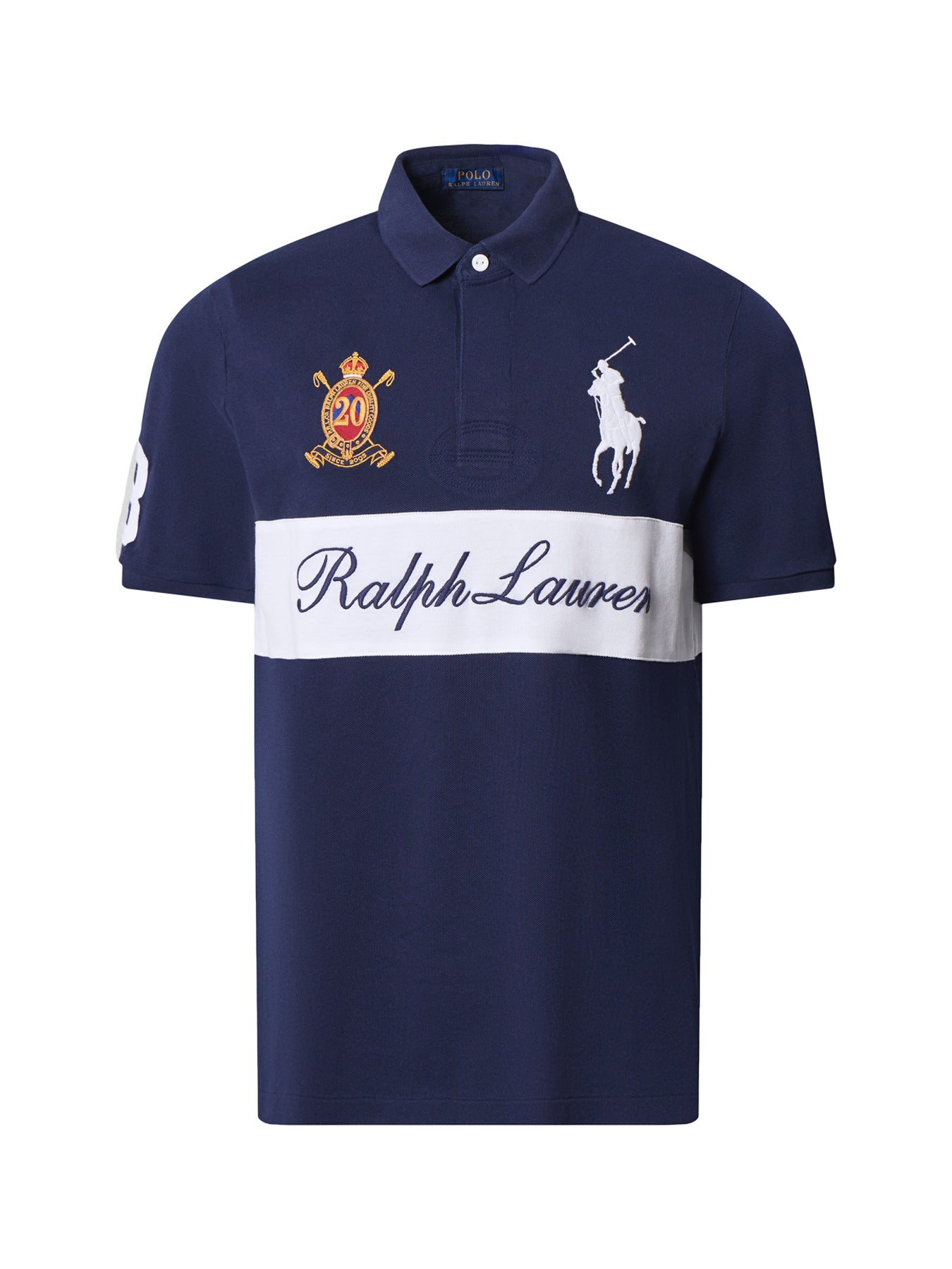 Big Logo Classic Polo Shirt Navy – Fenwick