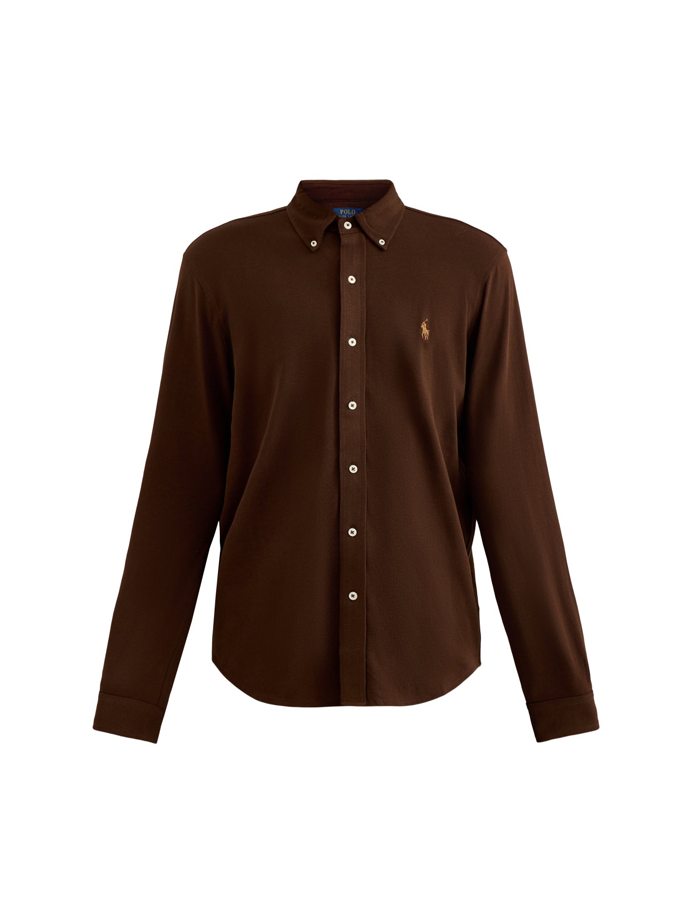 Featherweight Button-Down Collar Shirt Brown