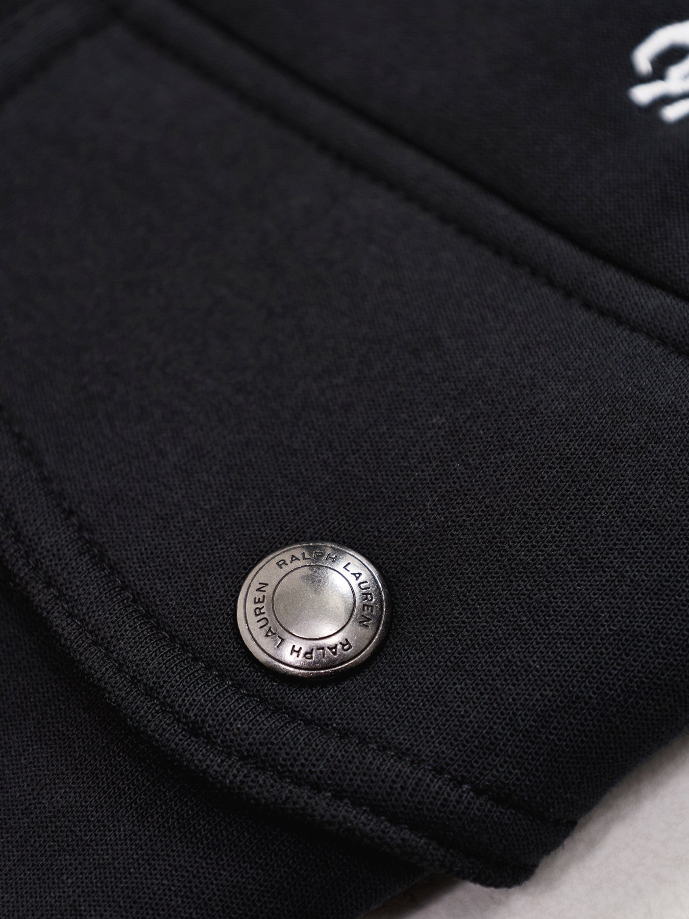 Double Knit Cargo Joggers Grey Black