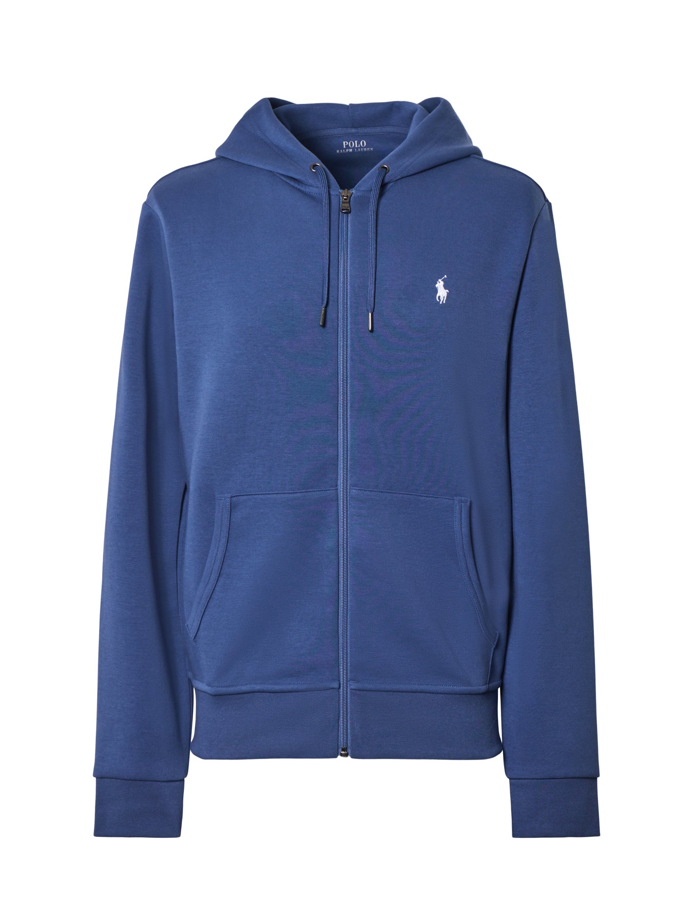 Double Knit Zip Up Hoodie Blue – Fenwick