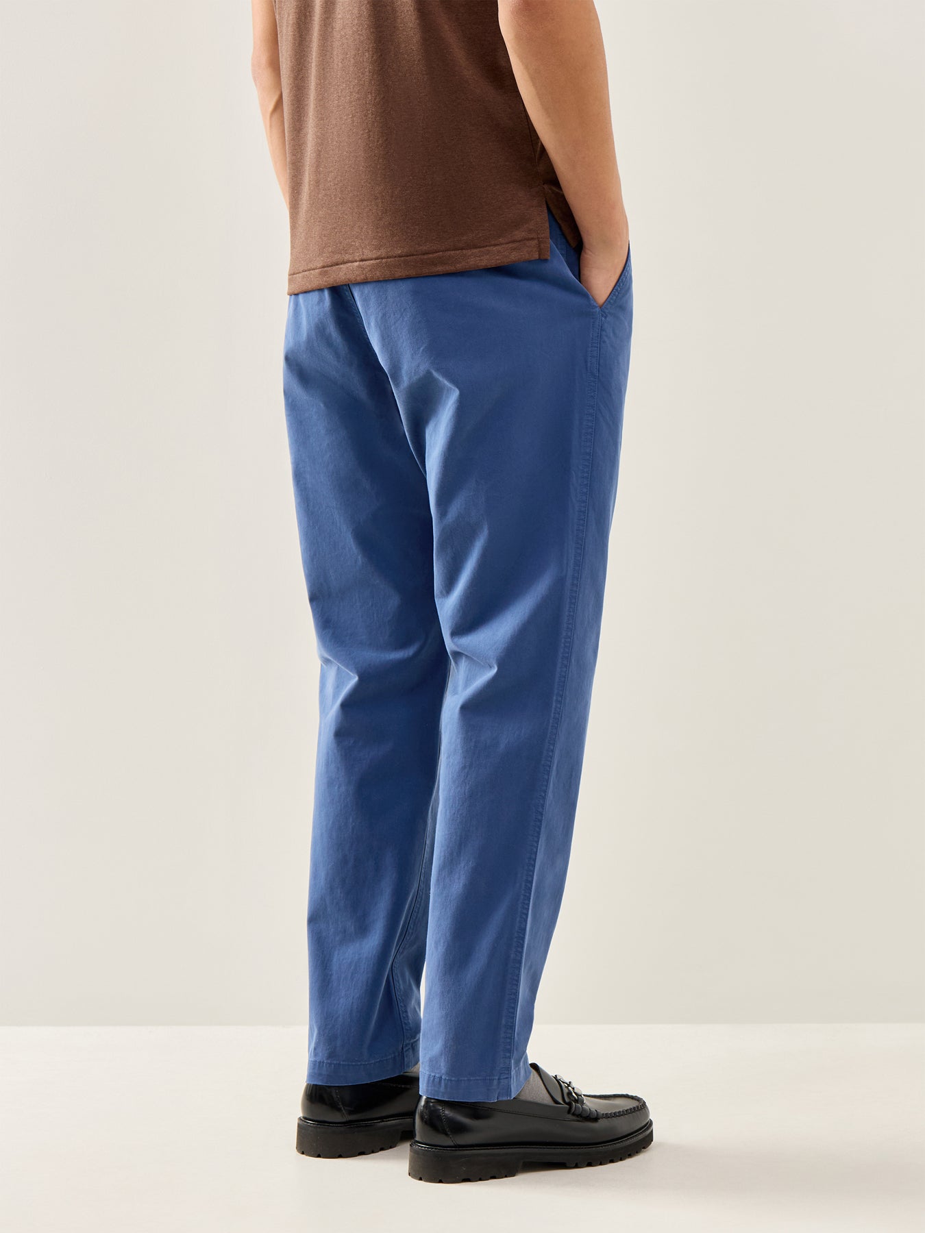 Prepster Drawstring Chinos Blue