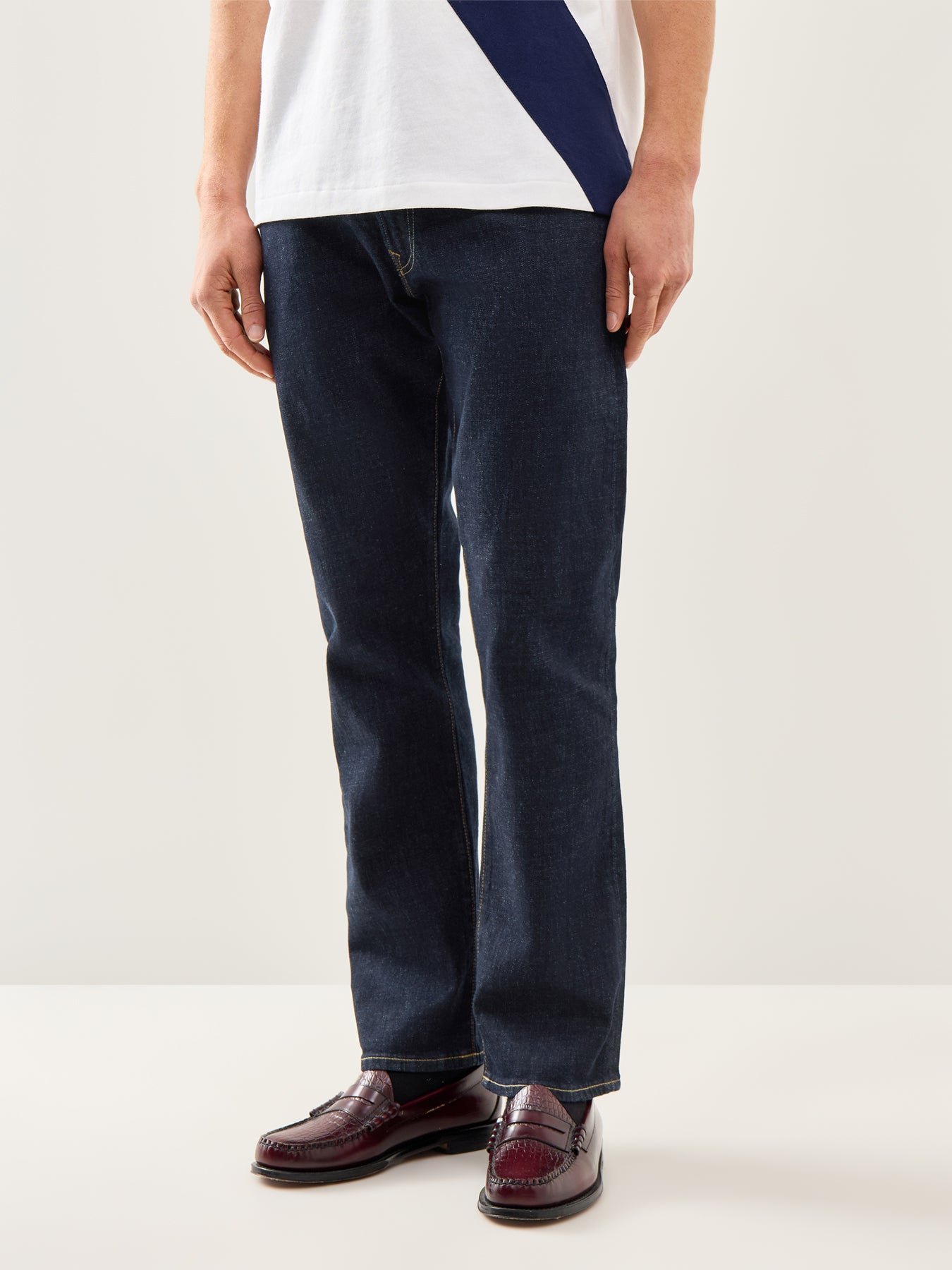 Hampton Straight Fit Jeans Navy
