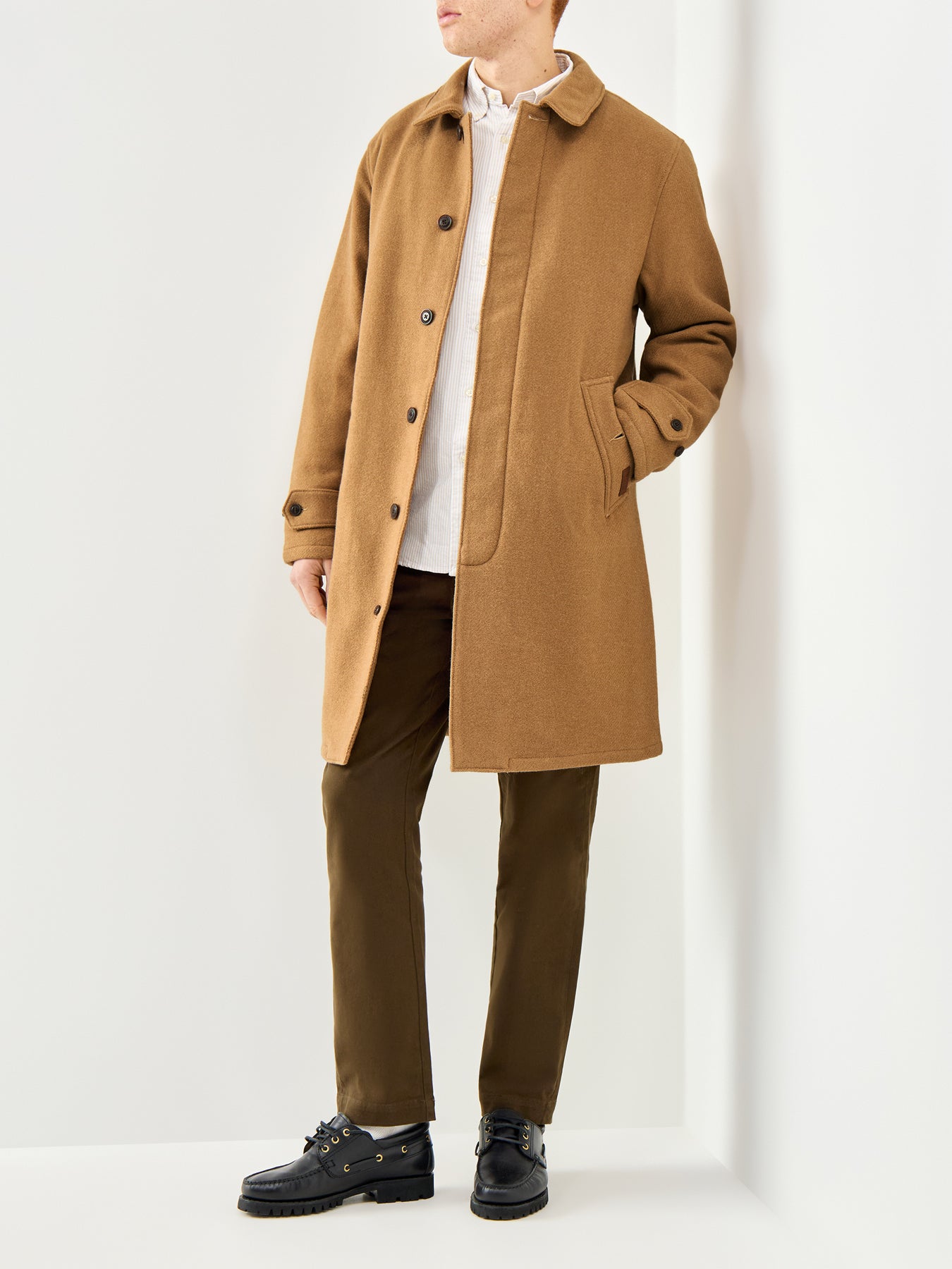 Winterised Twill Chinos Brown