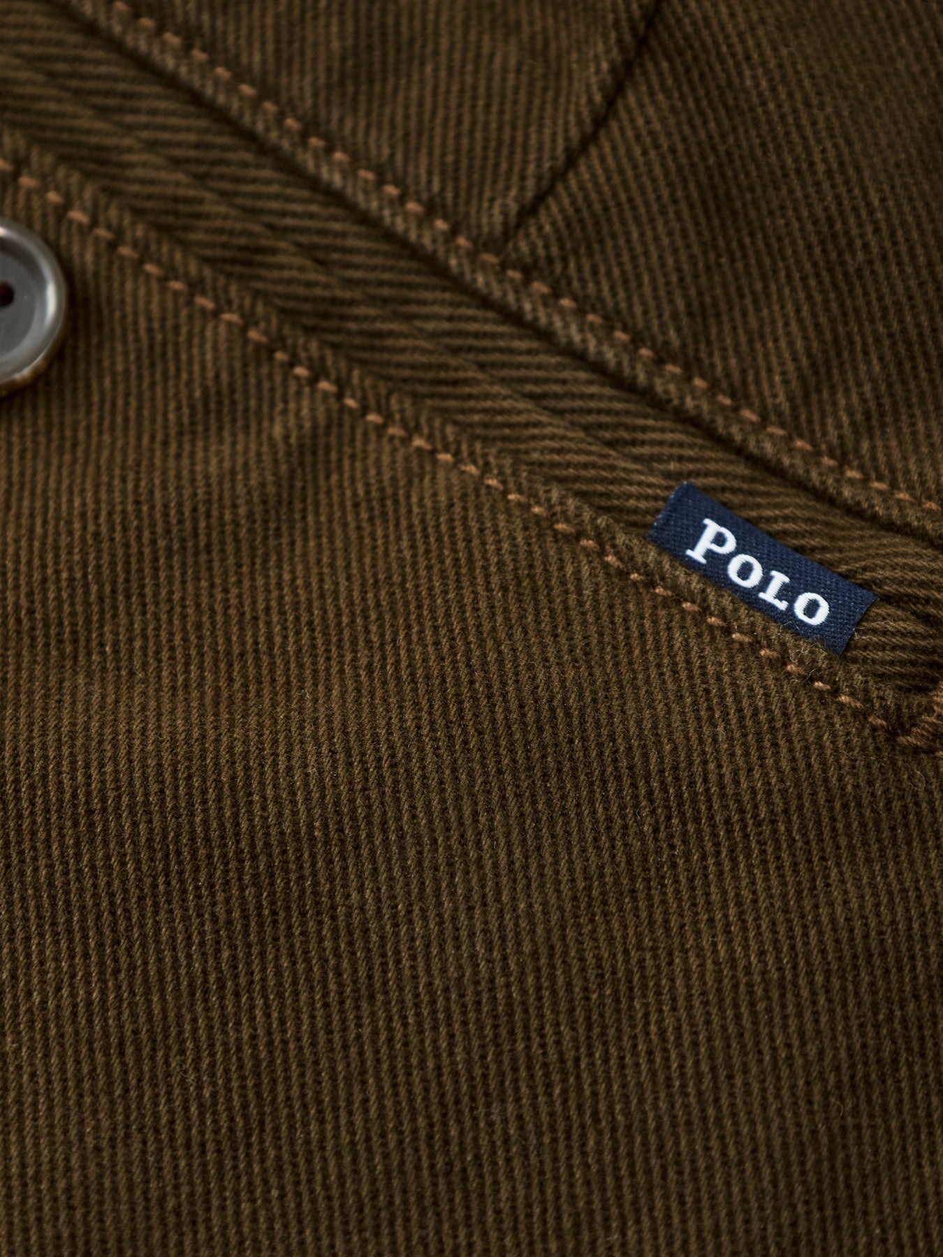 Winterised Twill Chinos Brown