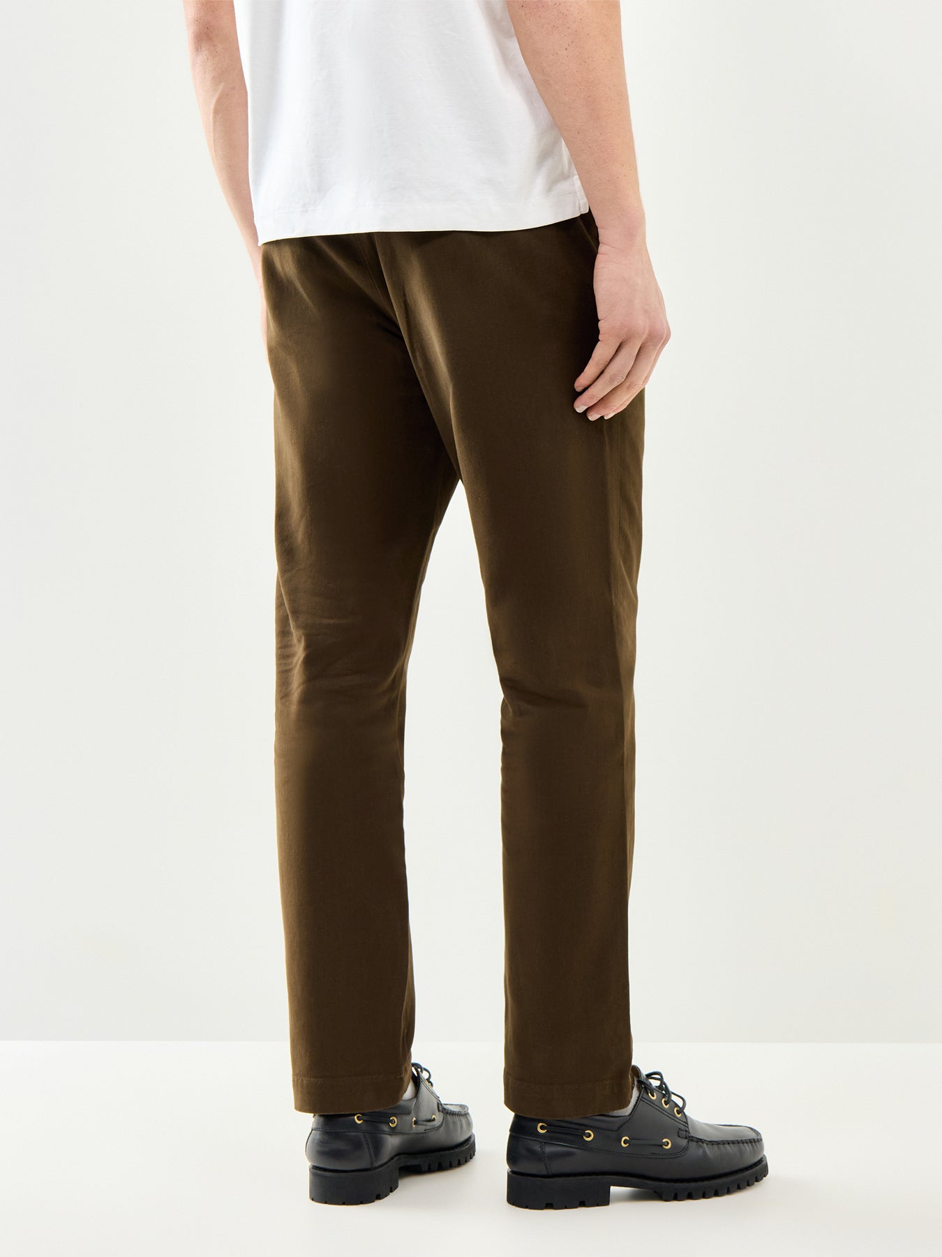 Winterised Twill Chinos Brown