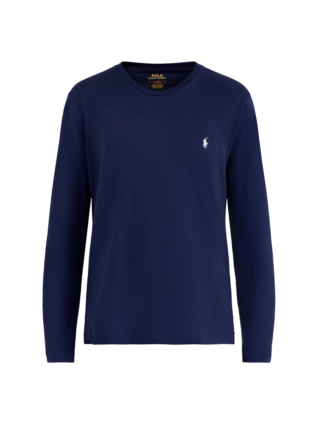 Long Sleeve Crew Sleep Top Navy