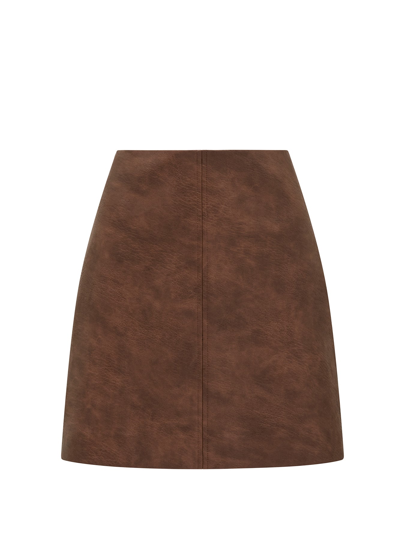 Wren Vegan Leather Mini Skirt