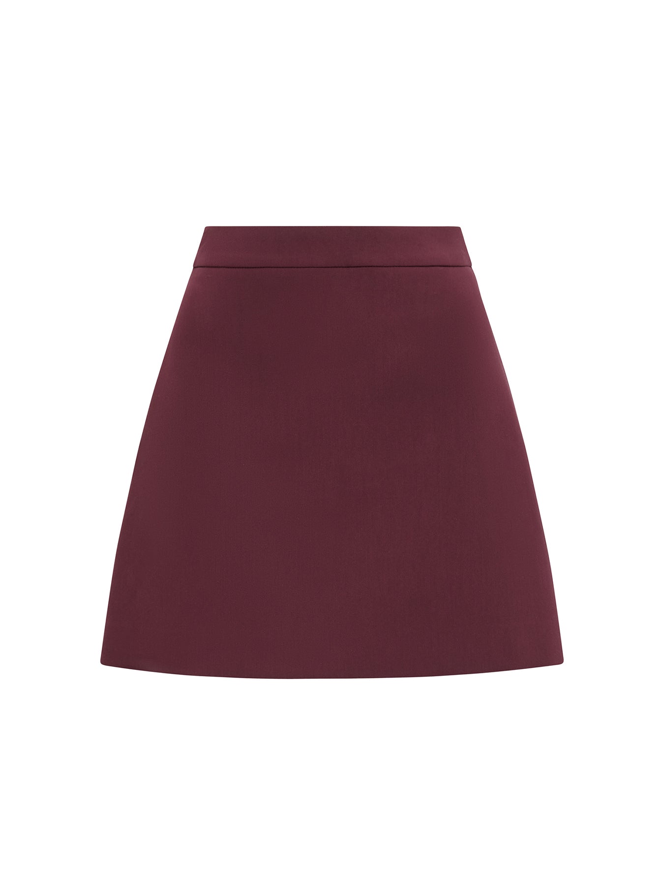 Lee A Line Mini Skirt Cherry