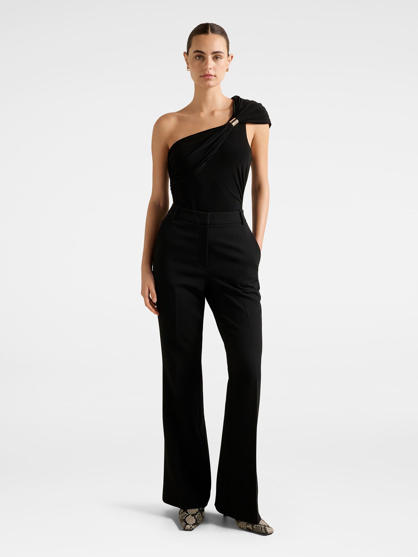 Robyn Hardware One Shoulder Top