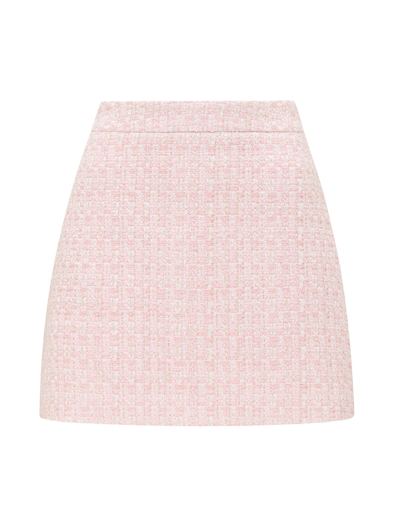 Lisa Bouclé Mini Skirt Pink