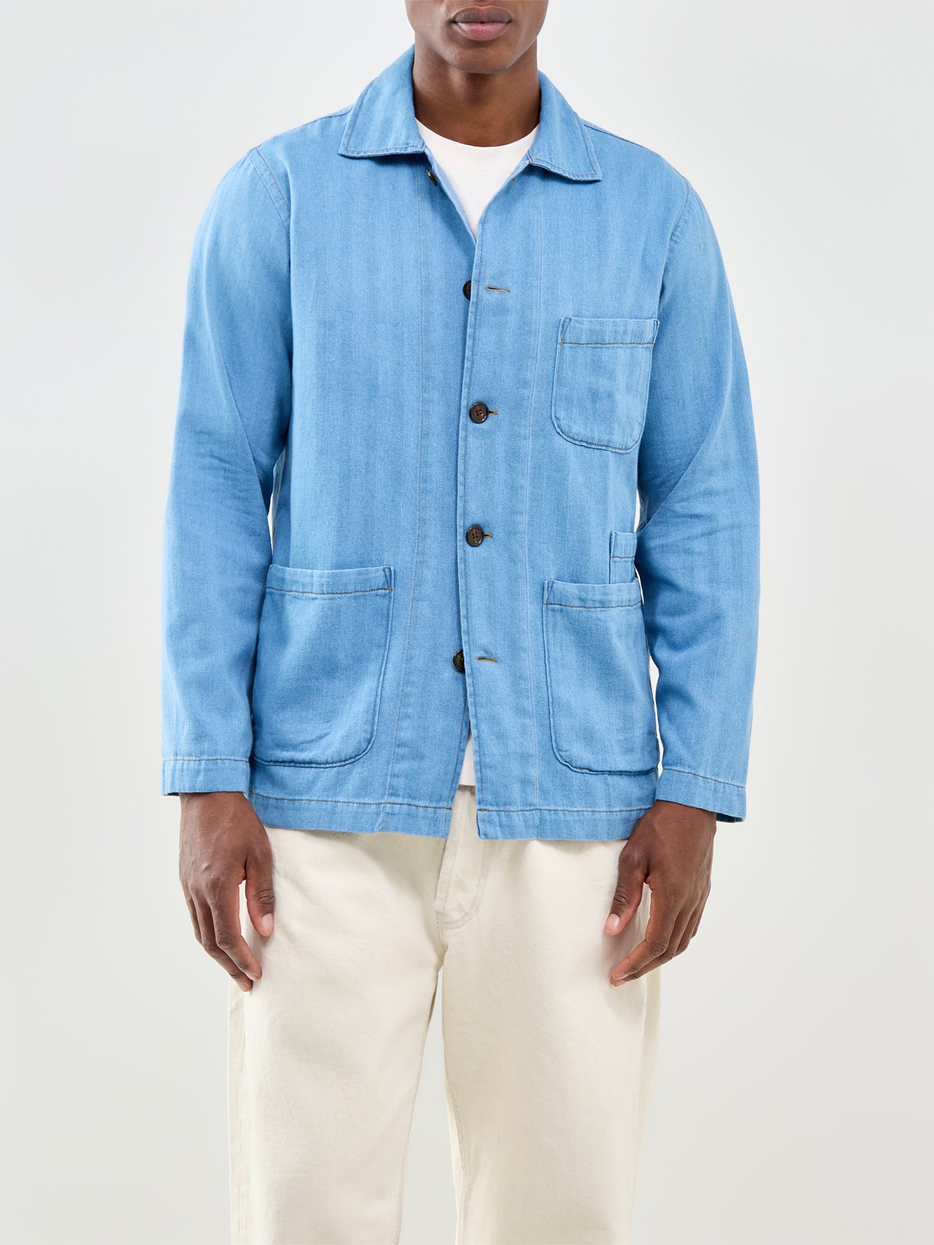 Bakers Overshirt Blue