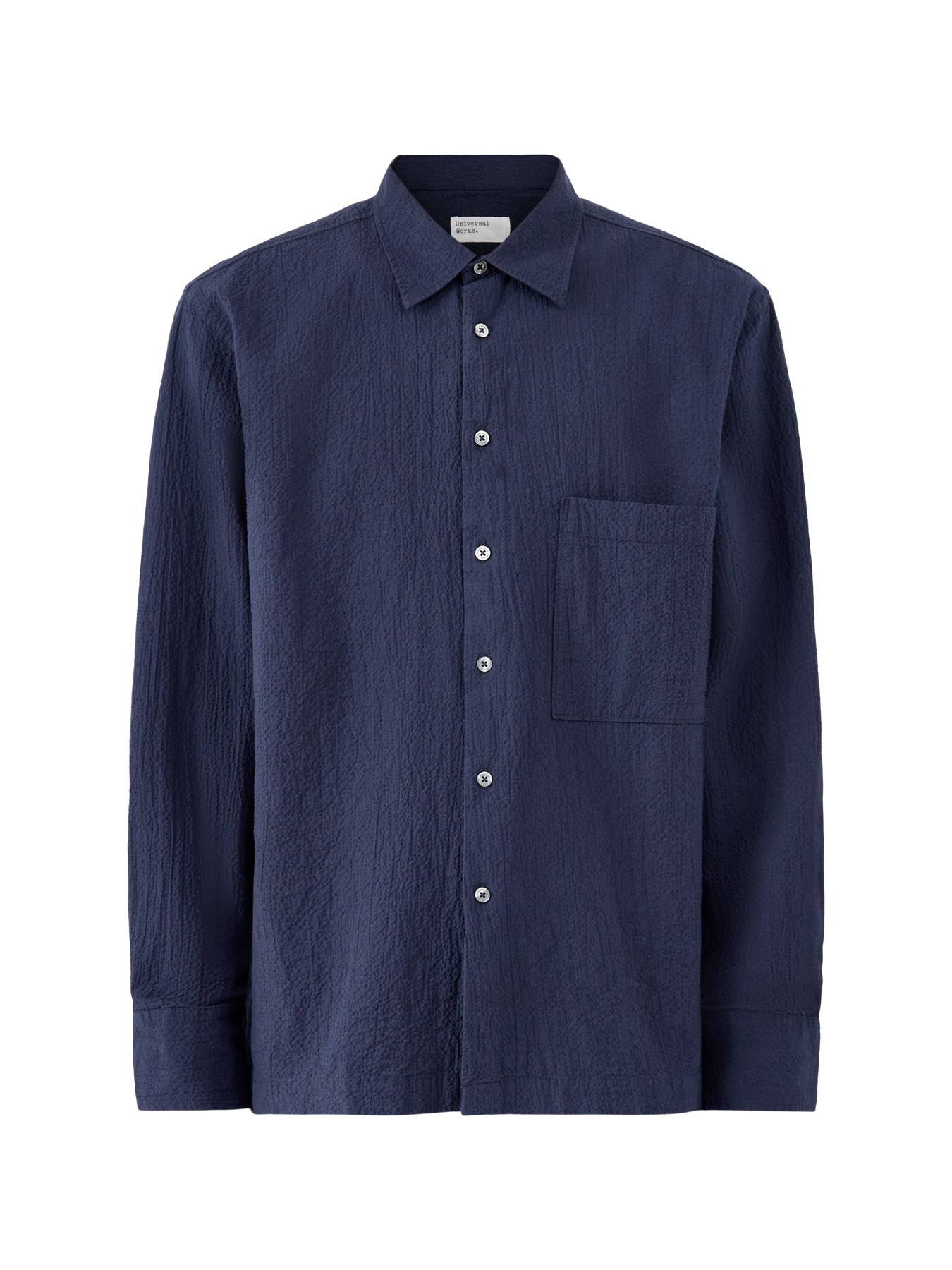 Lucky Cotton Shirt Navy