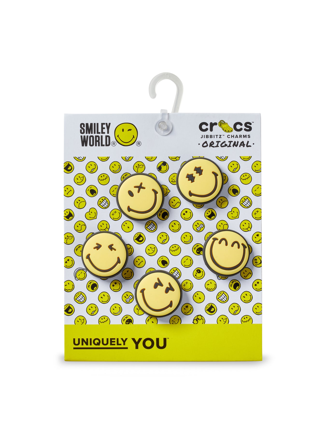 Kids' SmileyWorld 5 Pack Jibbitz™ Charms