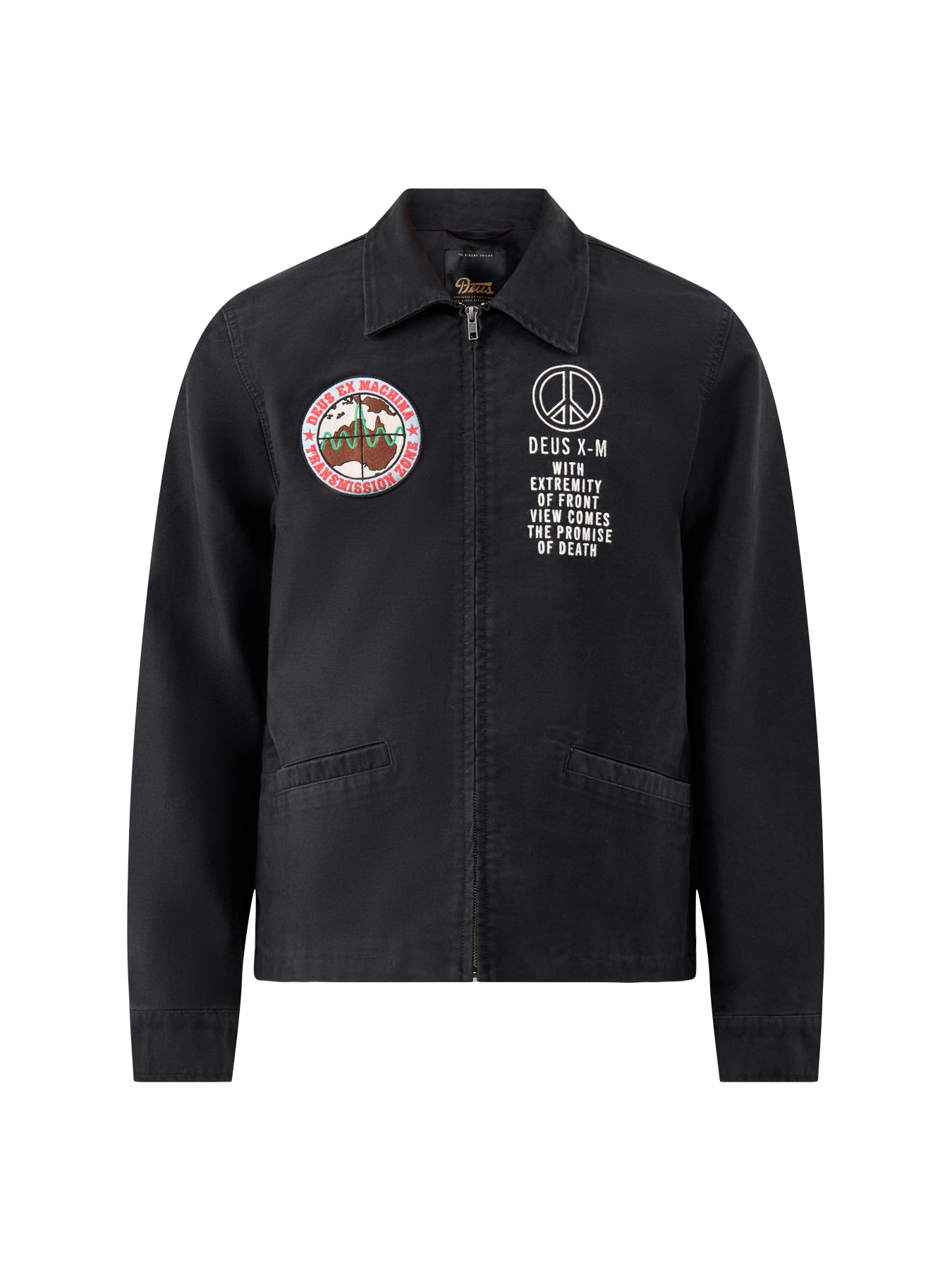 Organic Cotton Souvenir Jacket Black