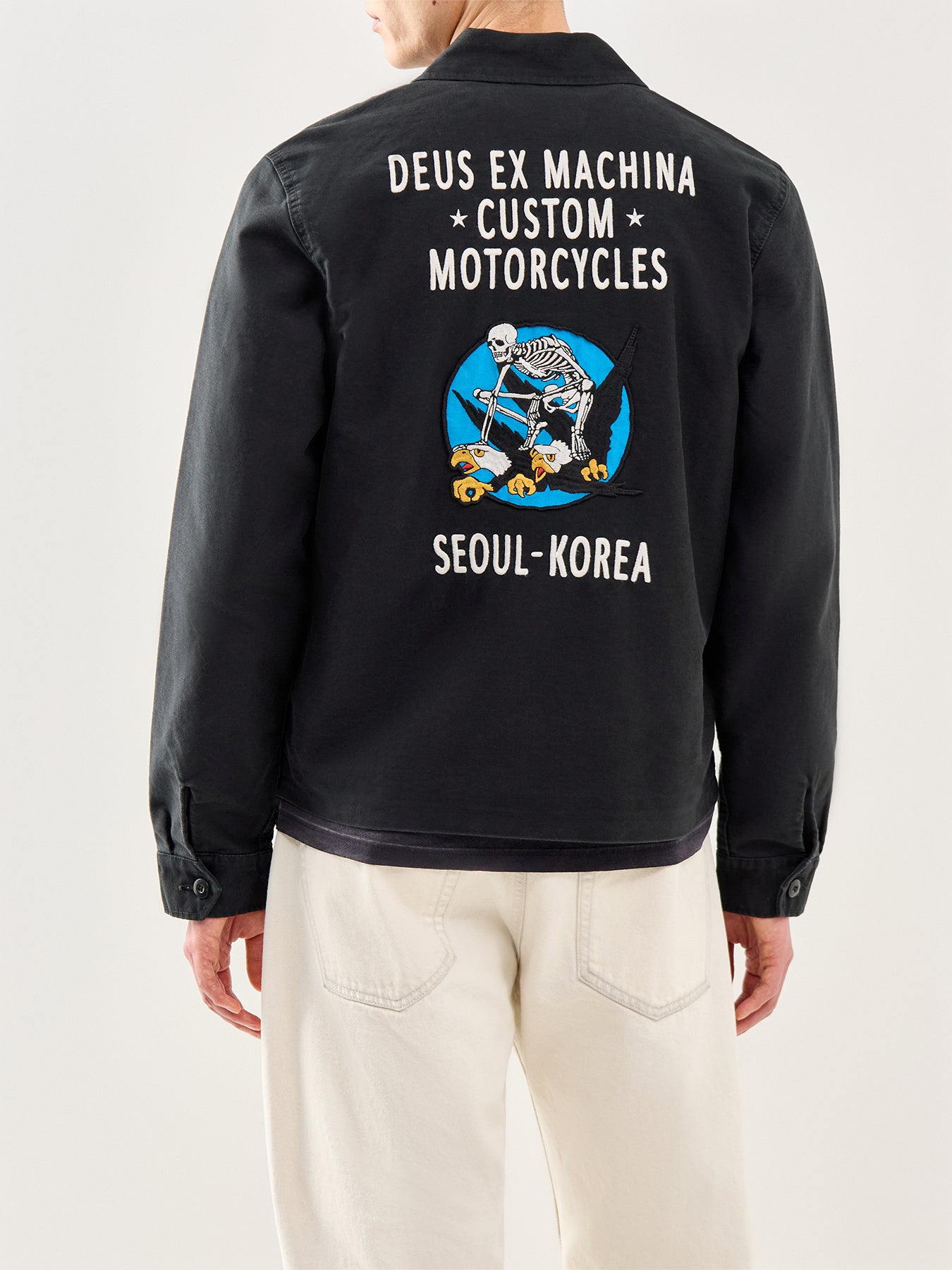 Organic Cotton Souvenir Jacket Black