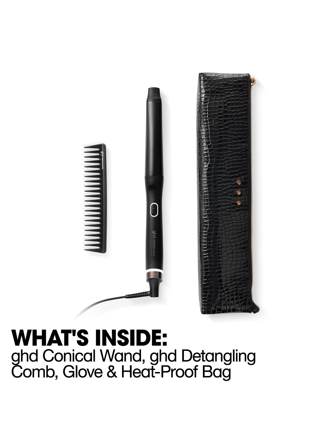 Chronos Curve Conical Wand Festive Gift Set (28-23mm Barrel)