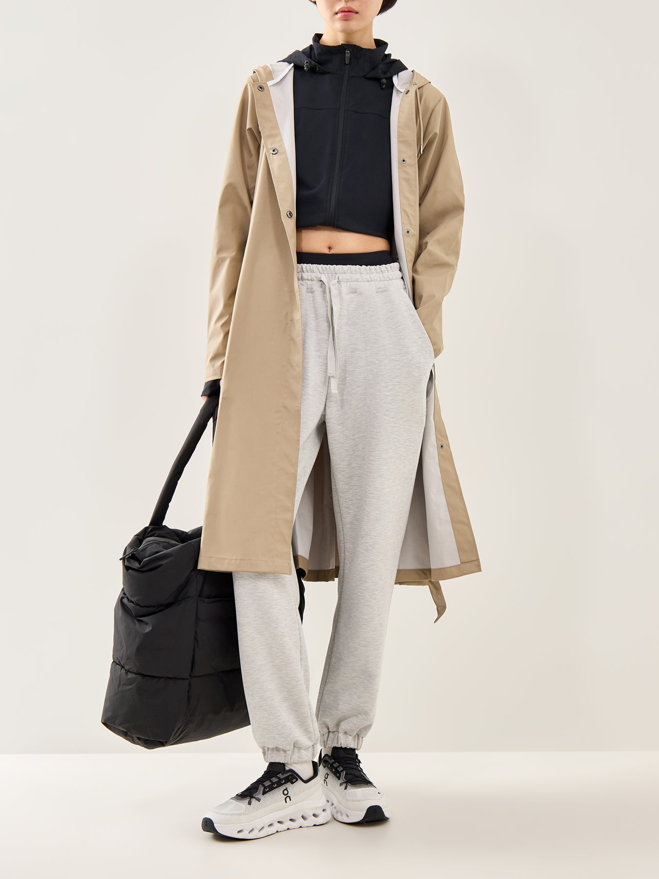 A-Line Longer W Jacket W3 Beige