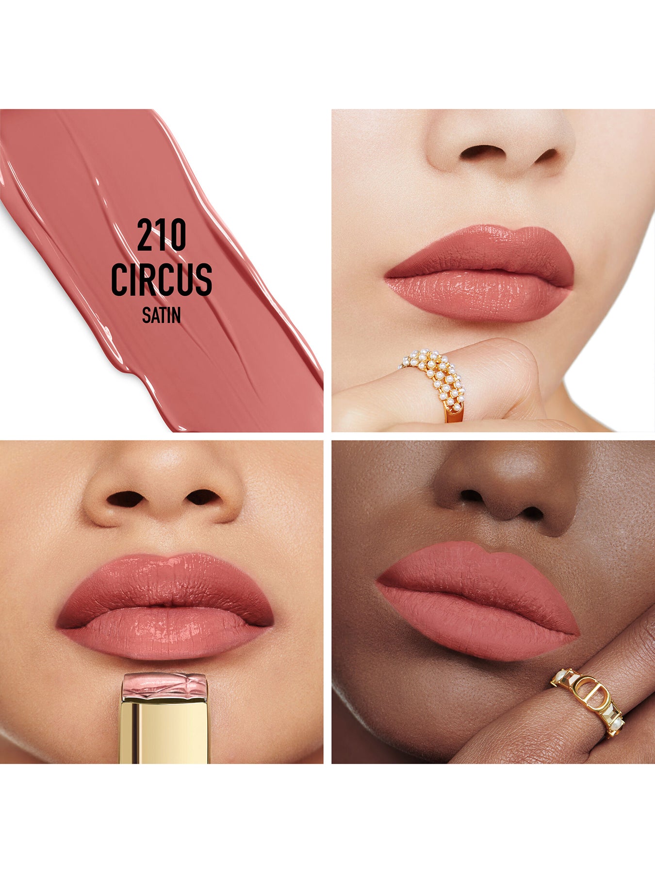 Rouge Dior Couture Satin Lipstick 210 Circus - Limited Edition