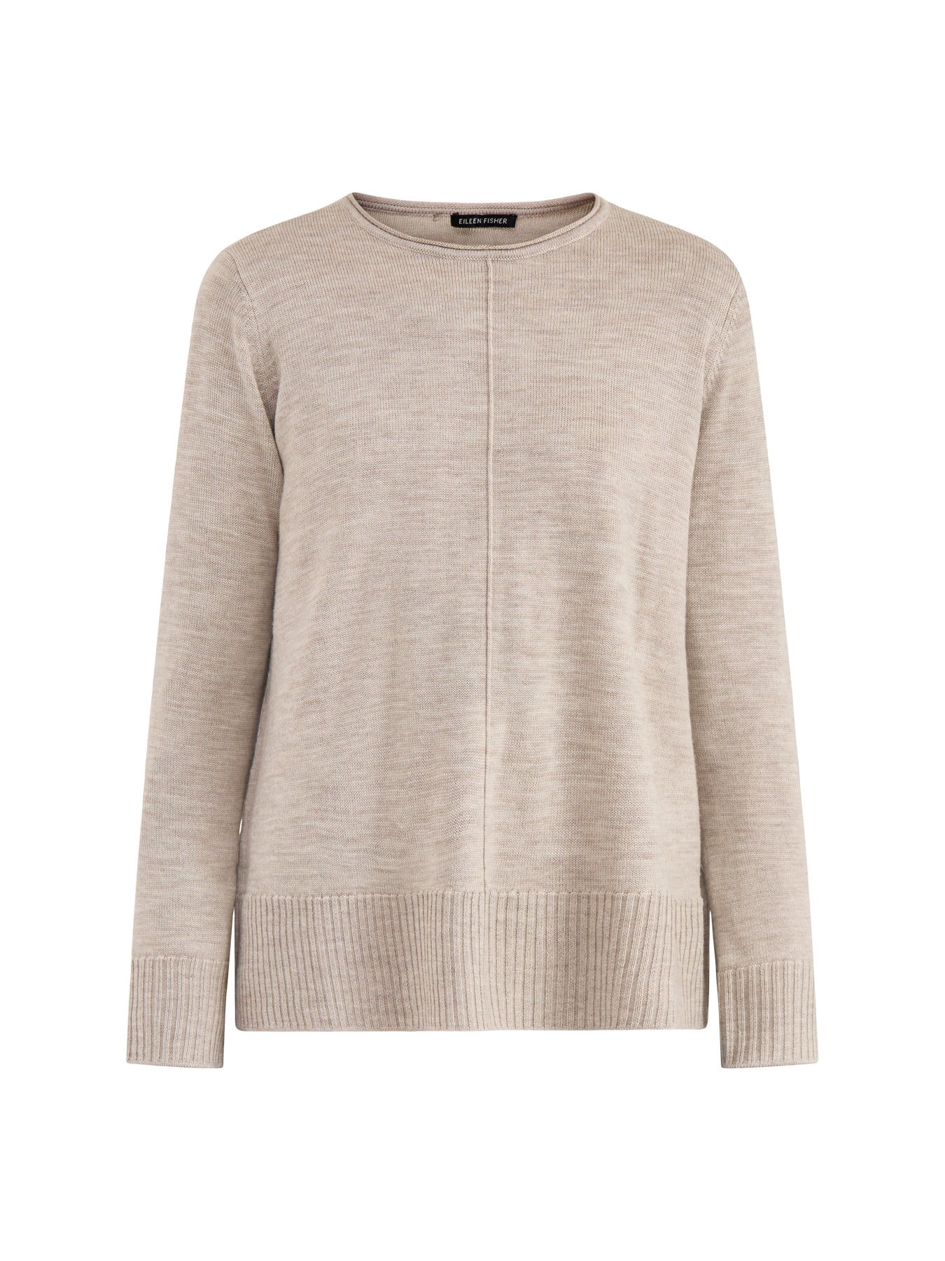 Crew Neck Sweater Maple Oat