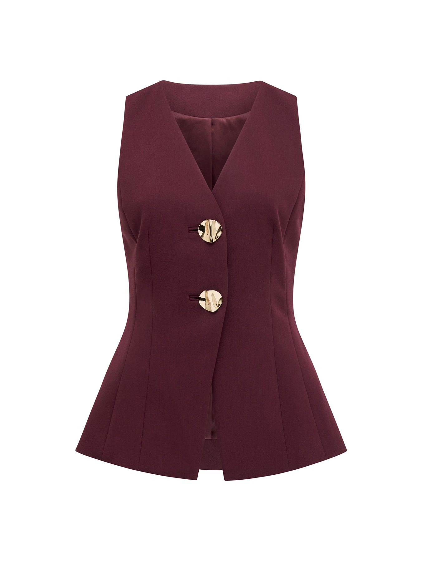 Lee Long Waistcoat Red