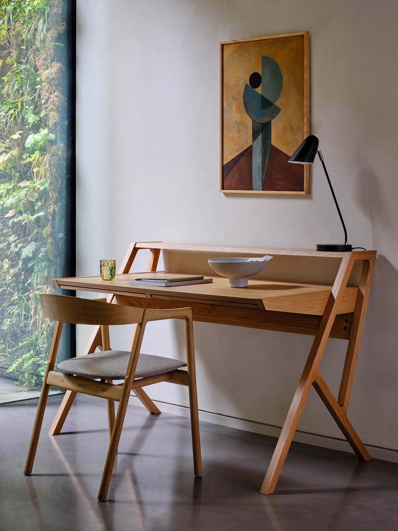 Fisher Desk Oak