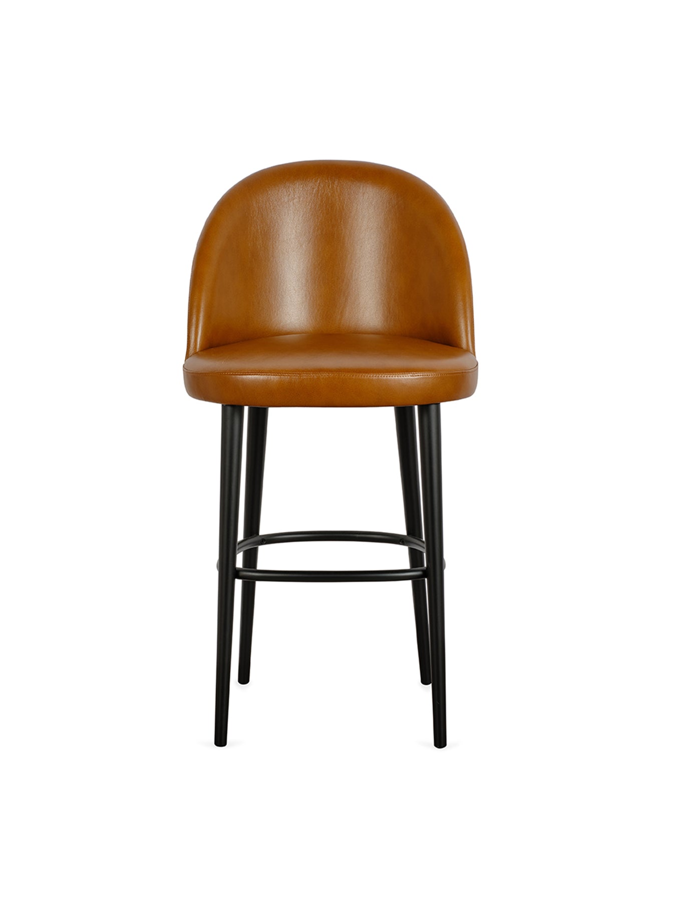 Tan Austin leather bar stool