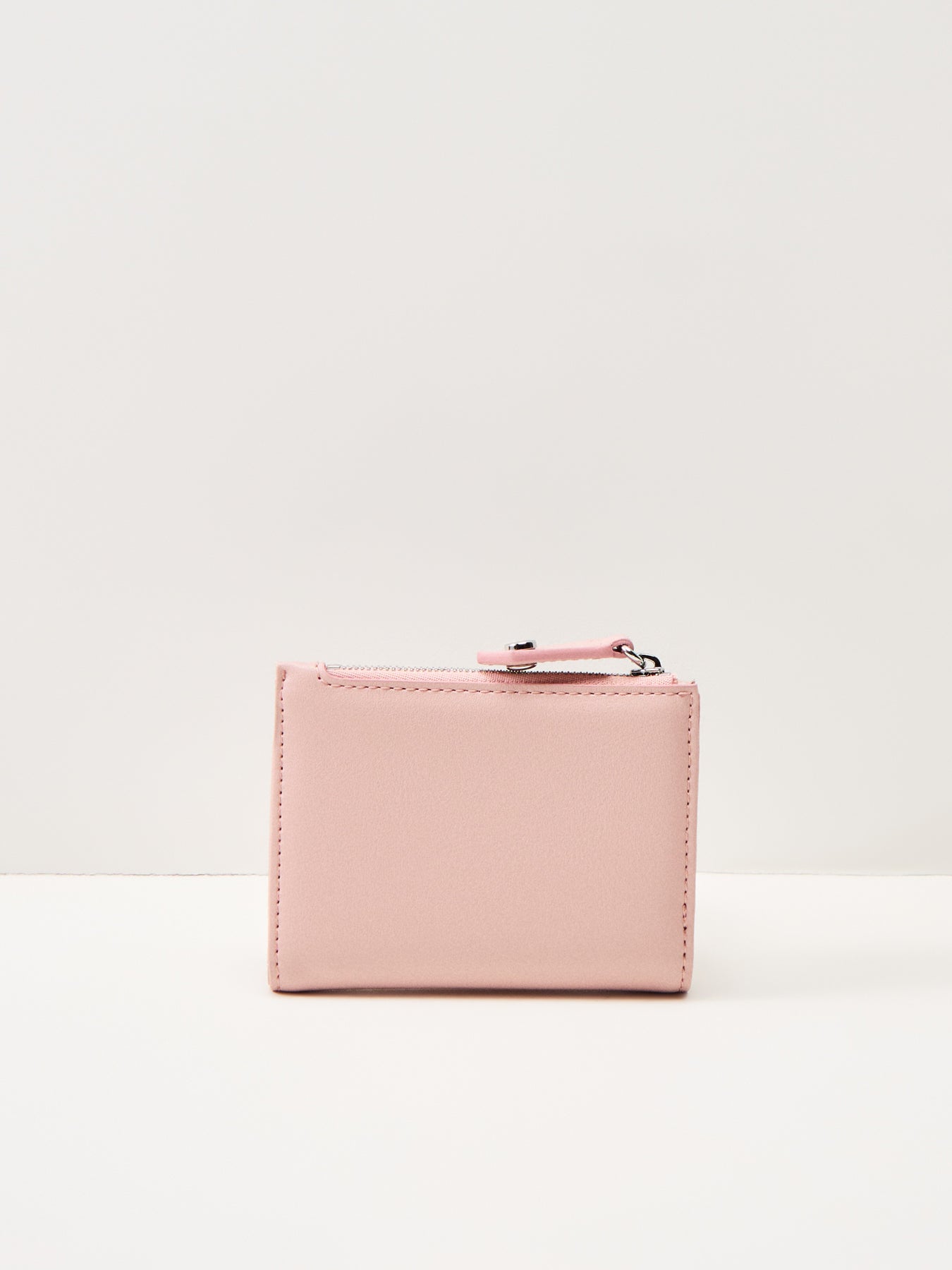Slim Flap Wallet Pastel Pink