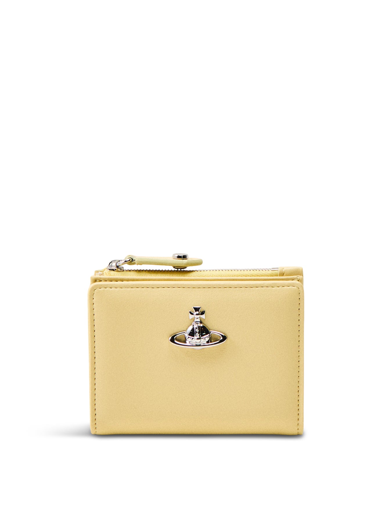 Slim Flap Wallet Pastel Yellow