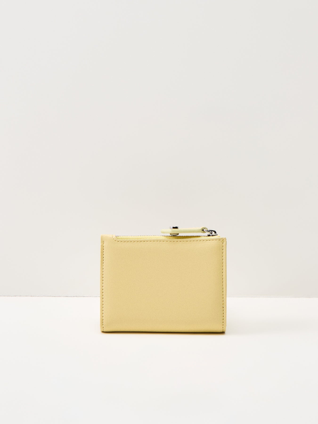 Slim Flap Wallet Pastel Yellow