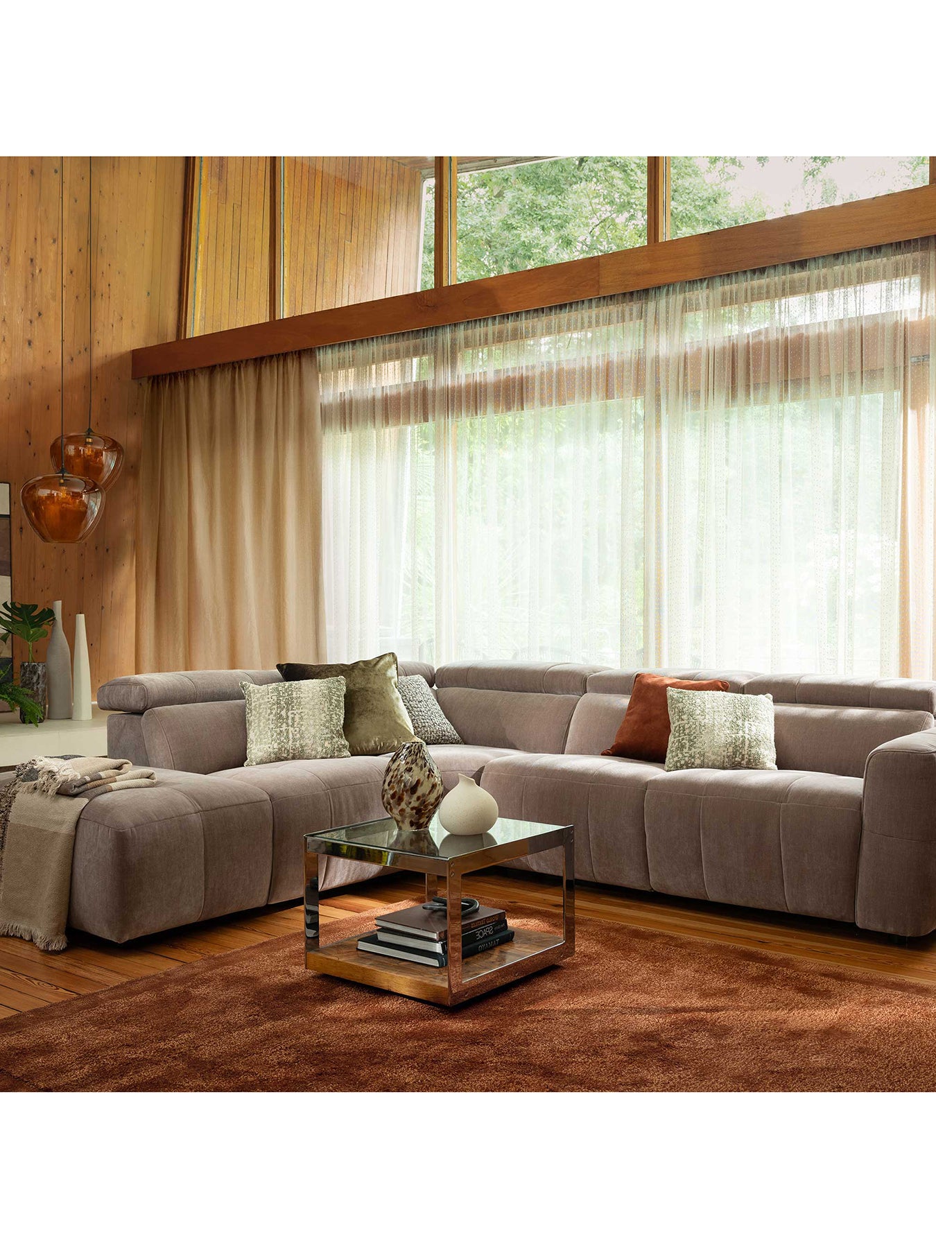 Rochester Corner Sofa Neutral